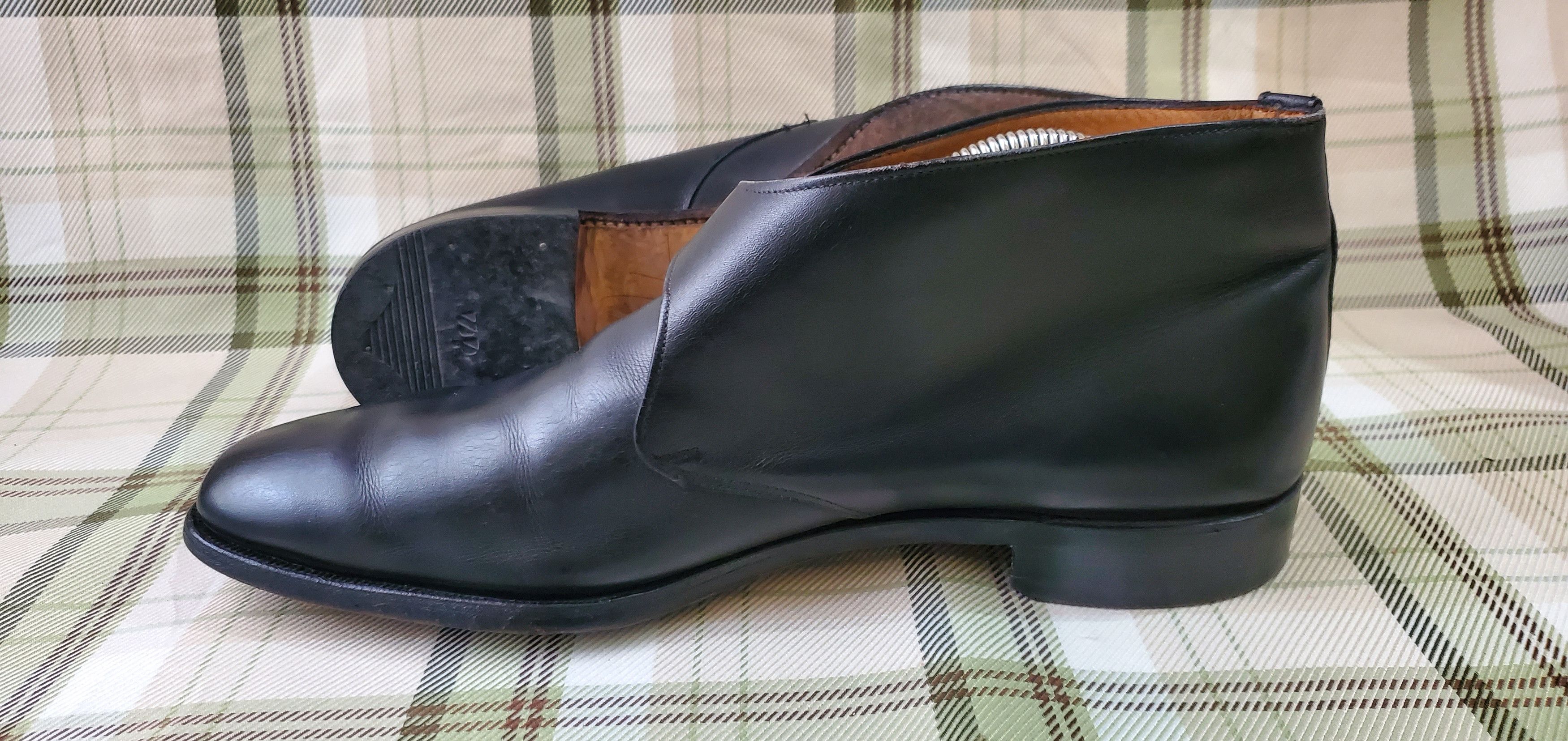 Grenson Grenson Black Leather Monk Ankle Boots Size US 11 / EU 44 - 6 Thumbnail