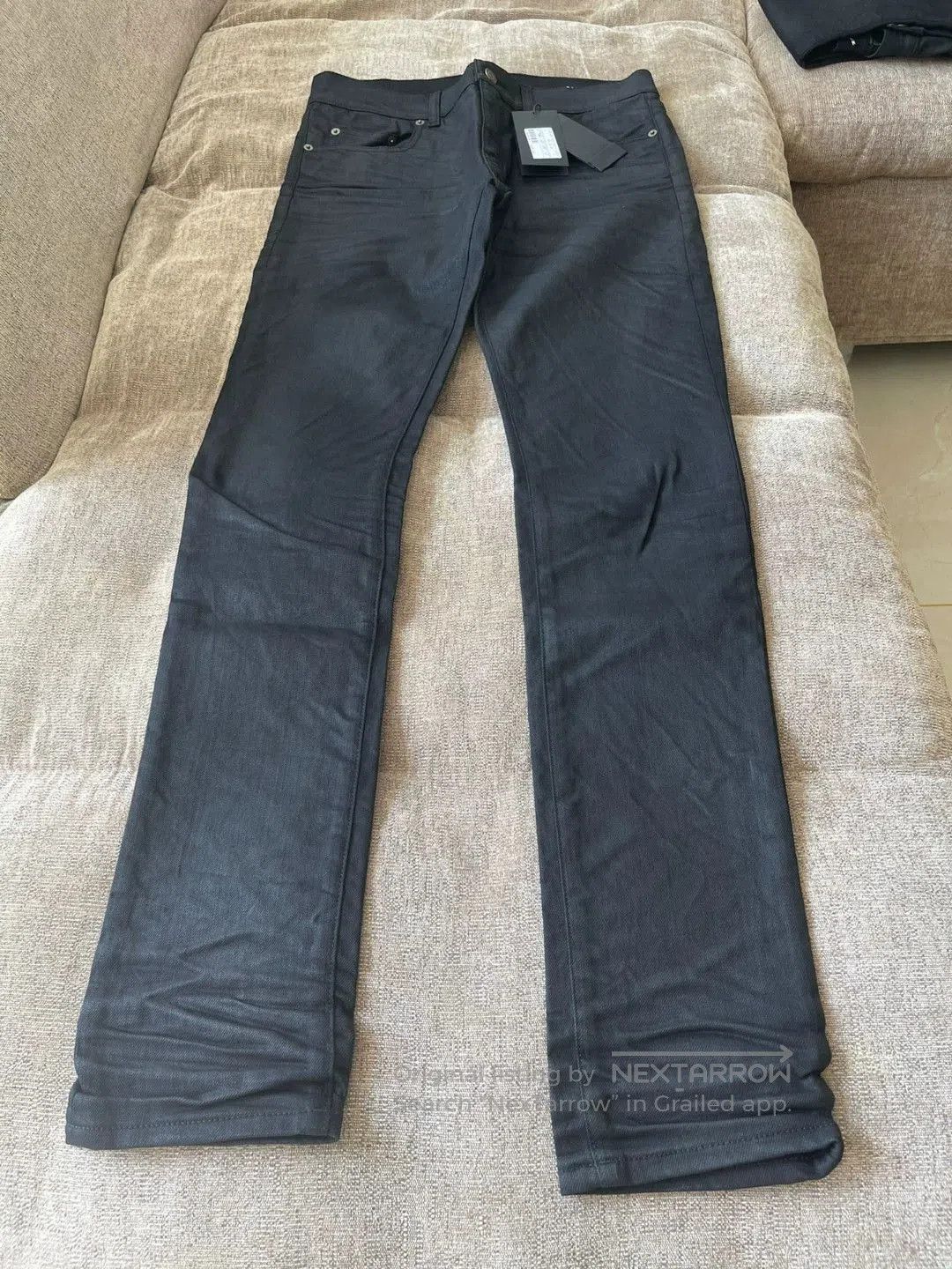 Saint Laurent Paris Saint Laurent Black Denim Jeans. Size US 30 / EU 46 - 2 Thumbnail