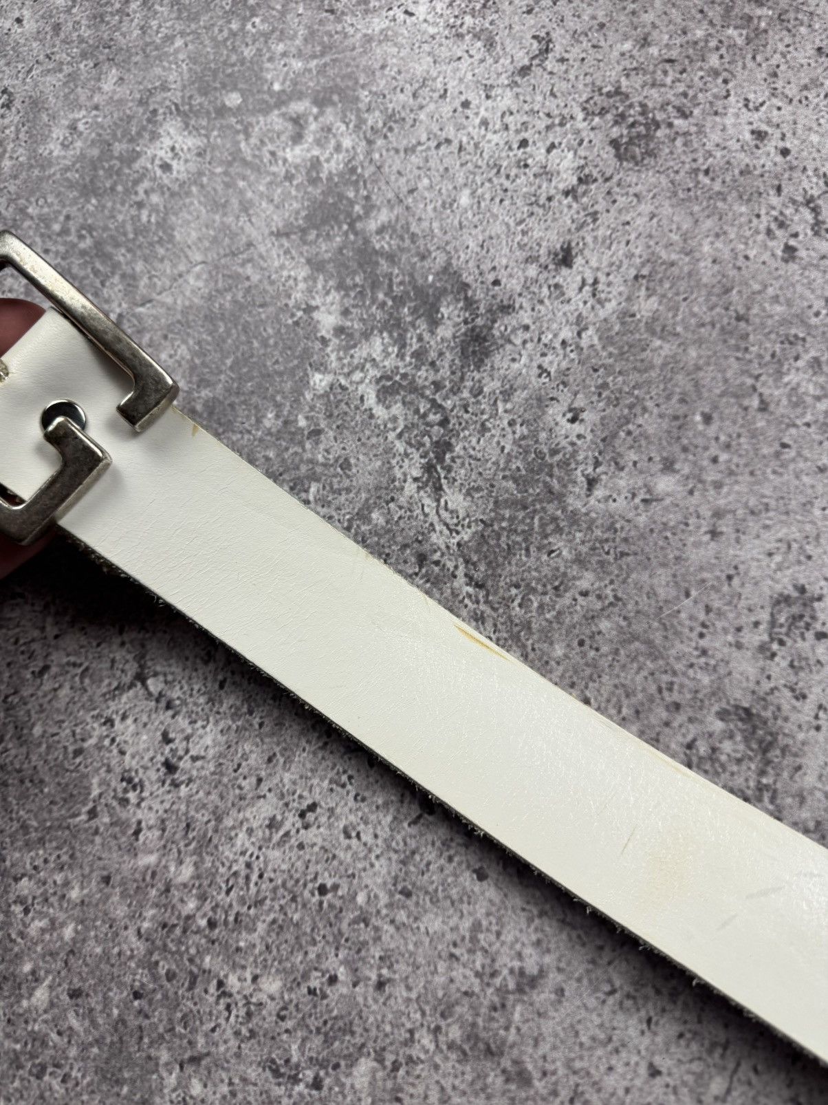 Japanese Brand 00’s NUMBER NINE STYLE G GANG LEATHER RARE Y2K BELT VINTAGE Size ONE SIZE - 6 Thumbnail