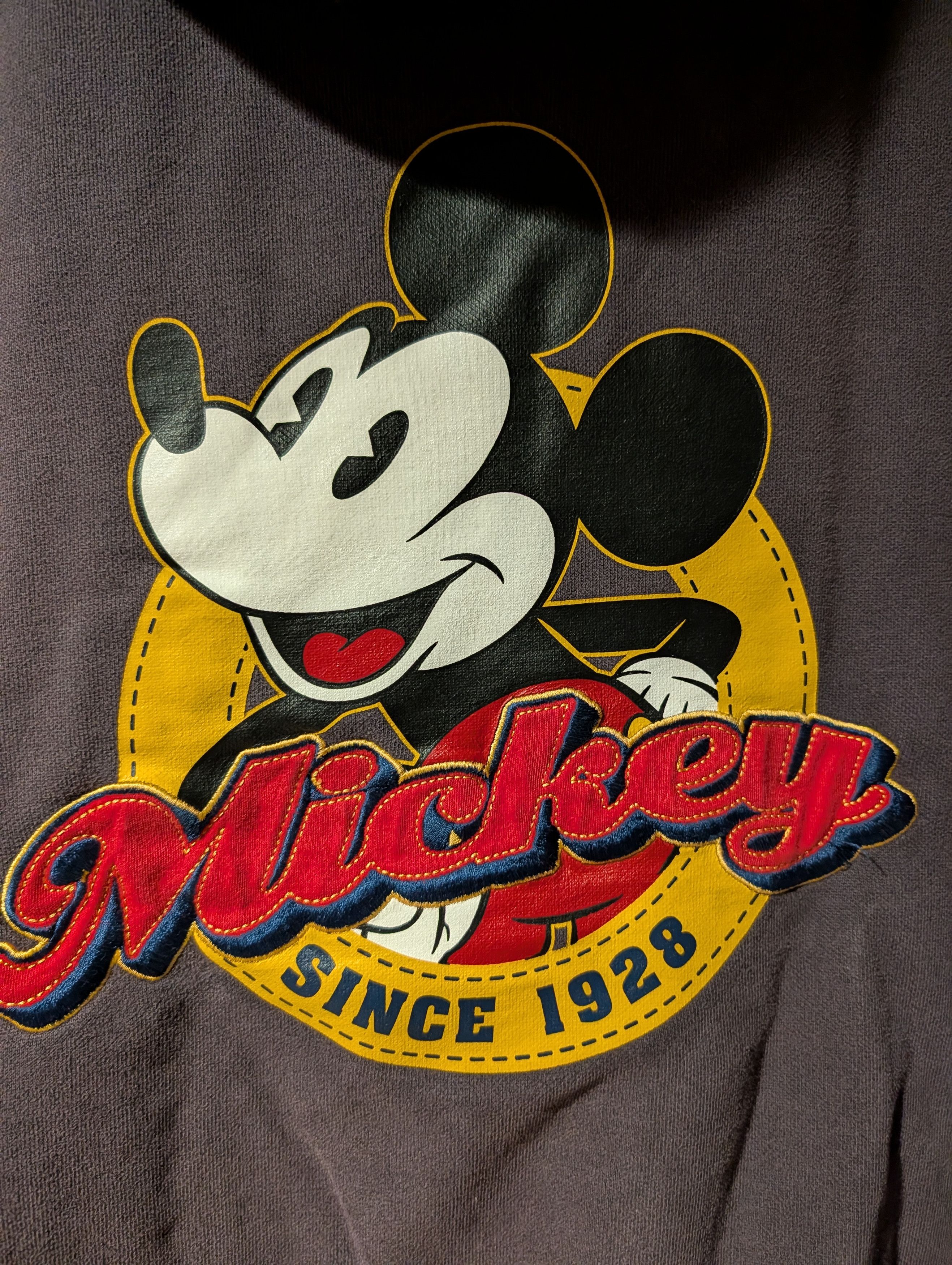 Disney Vintage Y2K Mickey Mouse Big Print Disney Full Zip Hoodie Size US XXL / EU 58 / 5 - 2 Thumbnail