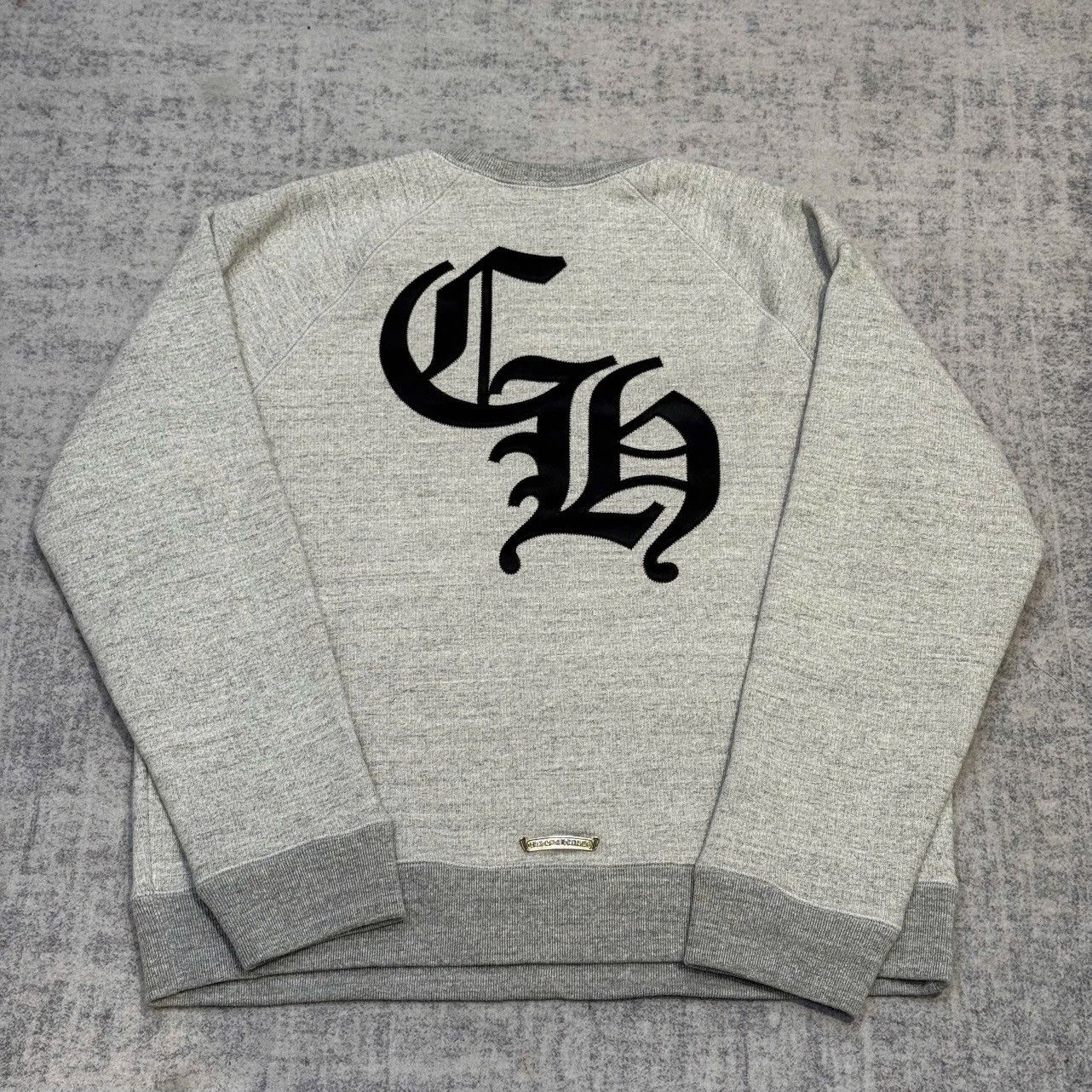 Chrome Hearts Chrome Hearts Blind Spot Black Tripple Cross Sweater Gray Size US L / EU 52-54 / 3 - 4 Thumbnail