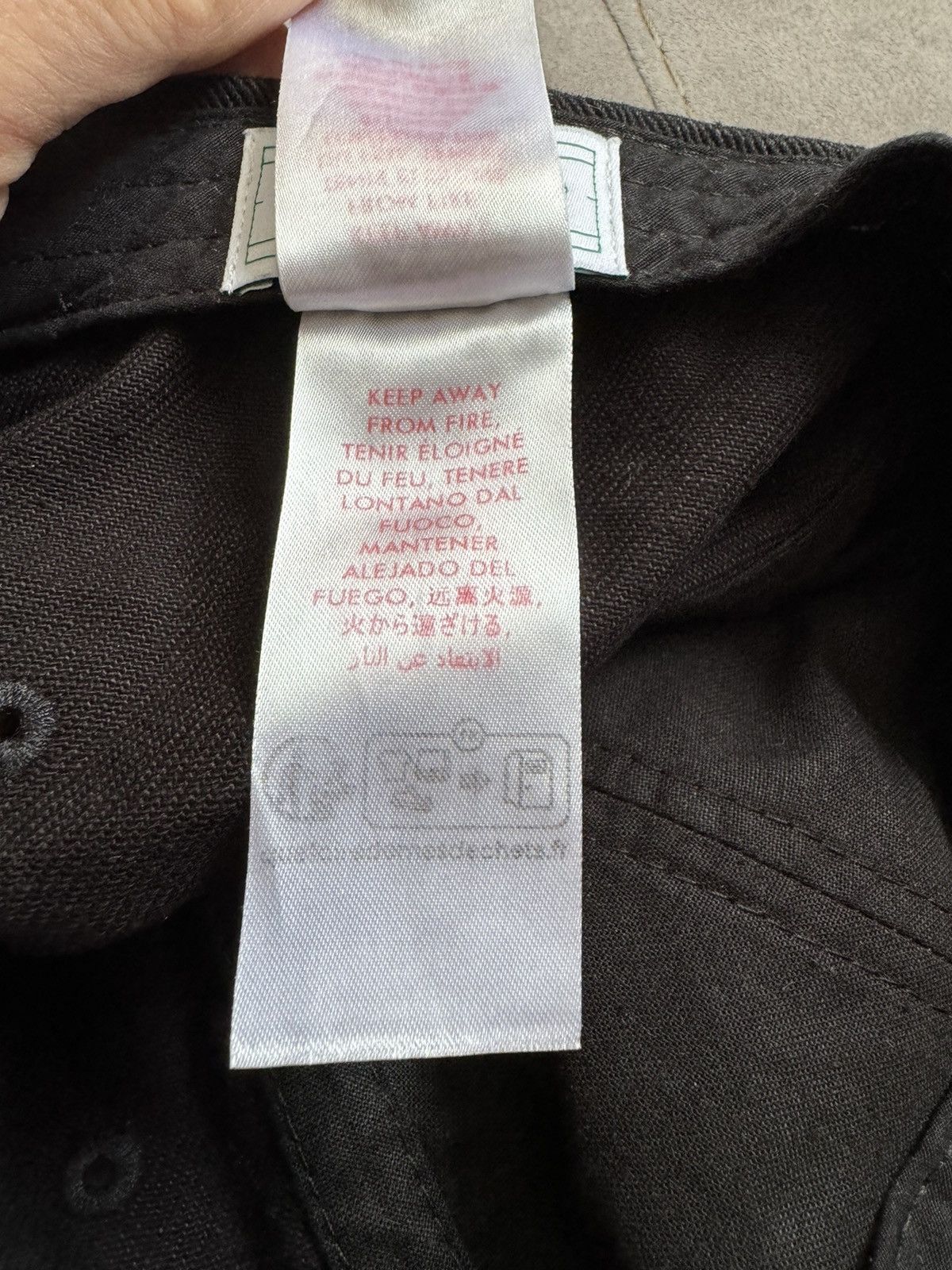 Casablanca CASABLANCA cap hat sizes in photos by tape measure Size ONE SIZE - 10 Thumbnail