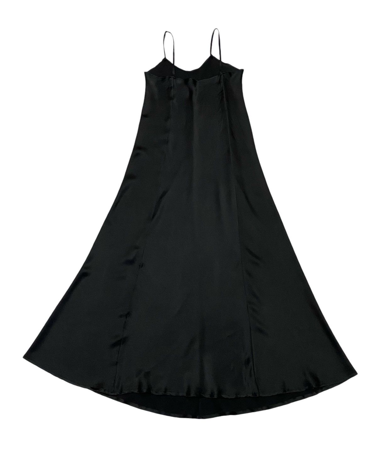 Yohji Yamamoto Yohji Yamamoto + Noir Soie Silk Midi Dress Size S / US 4 / IT 40 - 3 Thumbnail