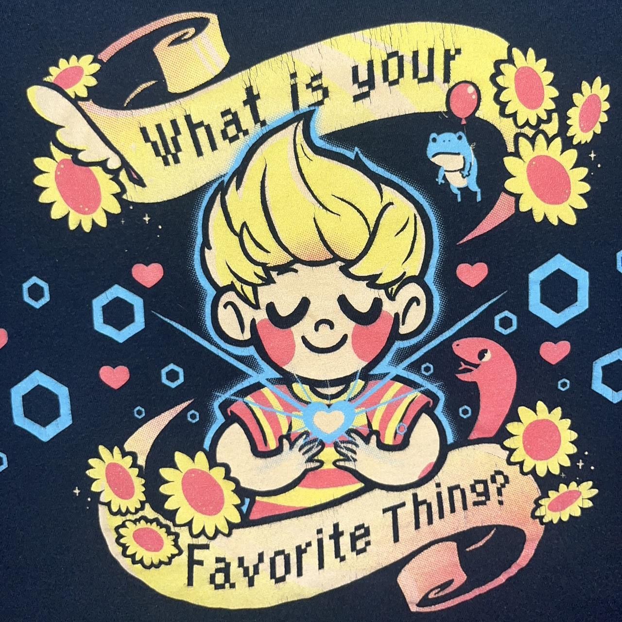 Nintendo 2007 Lucas Mother 3 Earthbound Gameboy Advance Gaming Tee Size US M / EU 48-50 / 2 - 4 Thumbnail