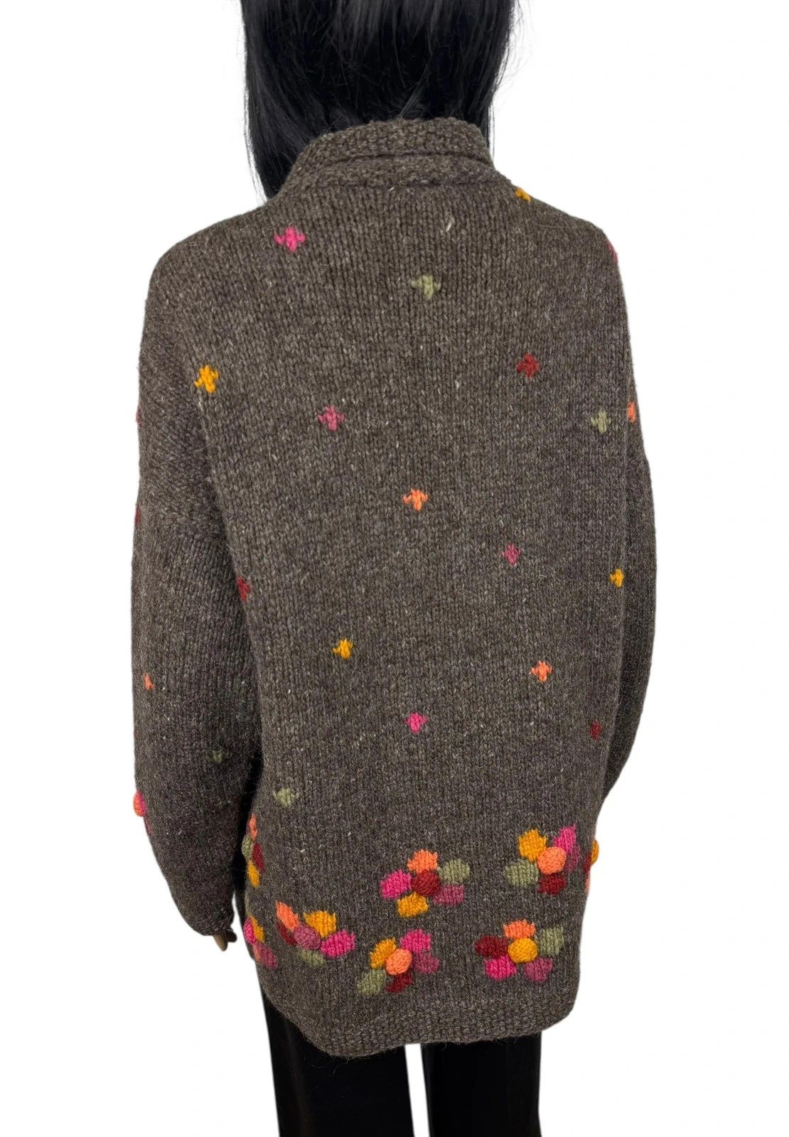 Other Pachamama Handknit Wool Cardigan Embroidered size L Size L / US 10 / IT 46 - 8 Thumbnail