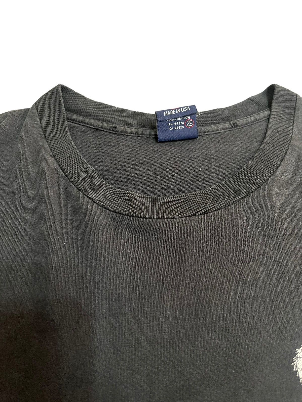 Stussy Thrashed Faded Stussy Dragon Shirt ERD Grunge single stich Size US M / EU 48-50 / 2 - 3 Thumbnail