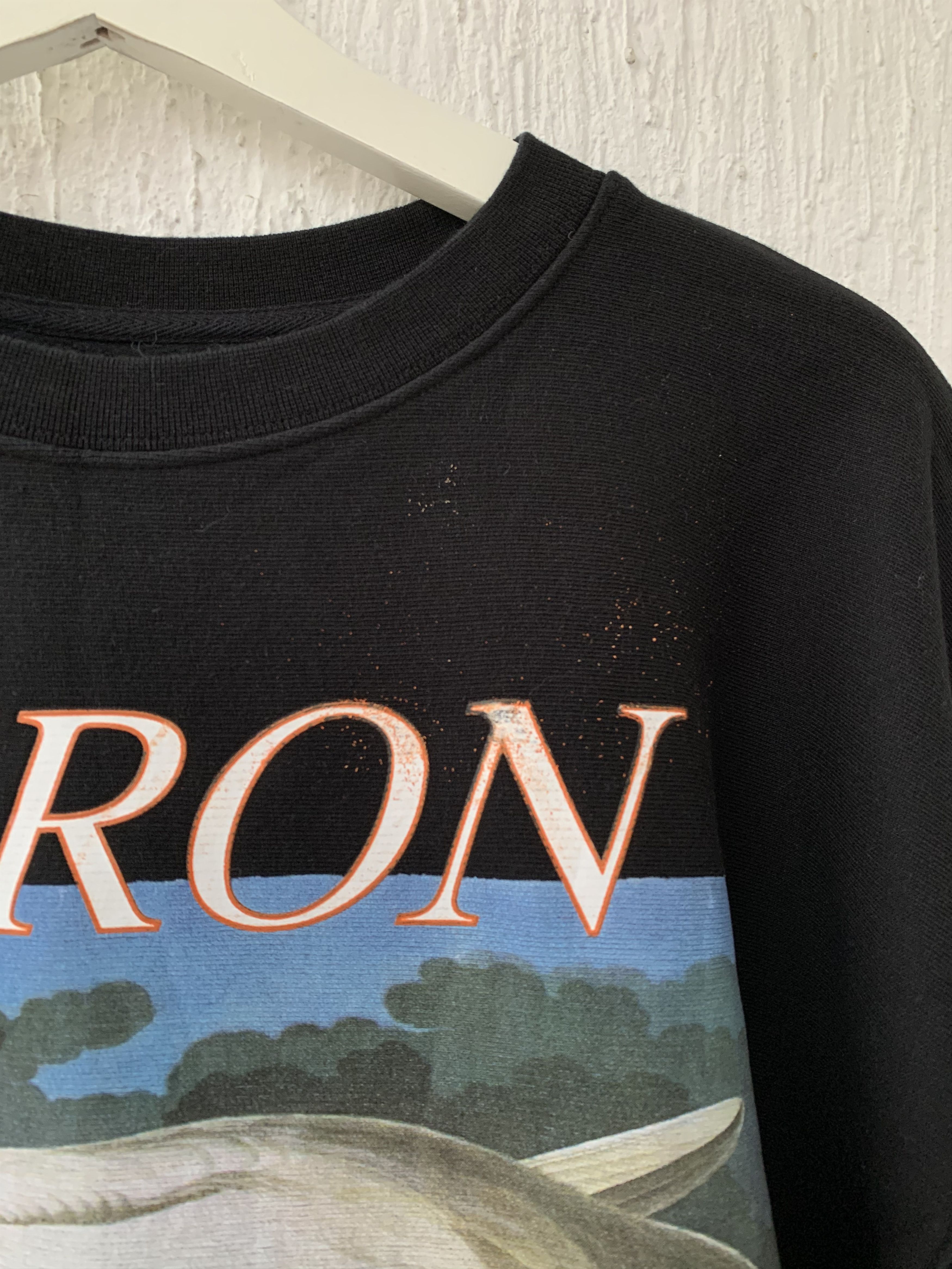 Heron Preston Black Heron Logo Sweatshirt Size US M / EU 48-50 / 2 - 4 Thumbnail