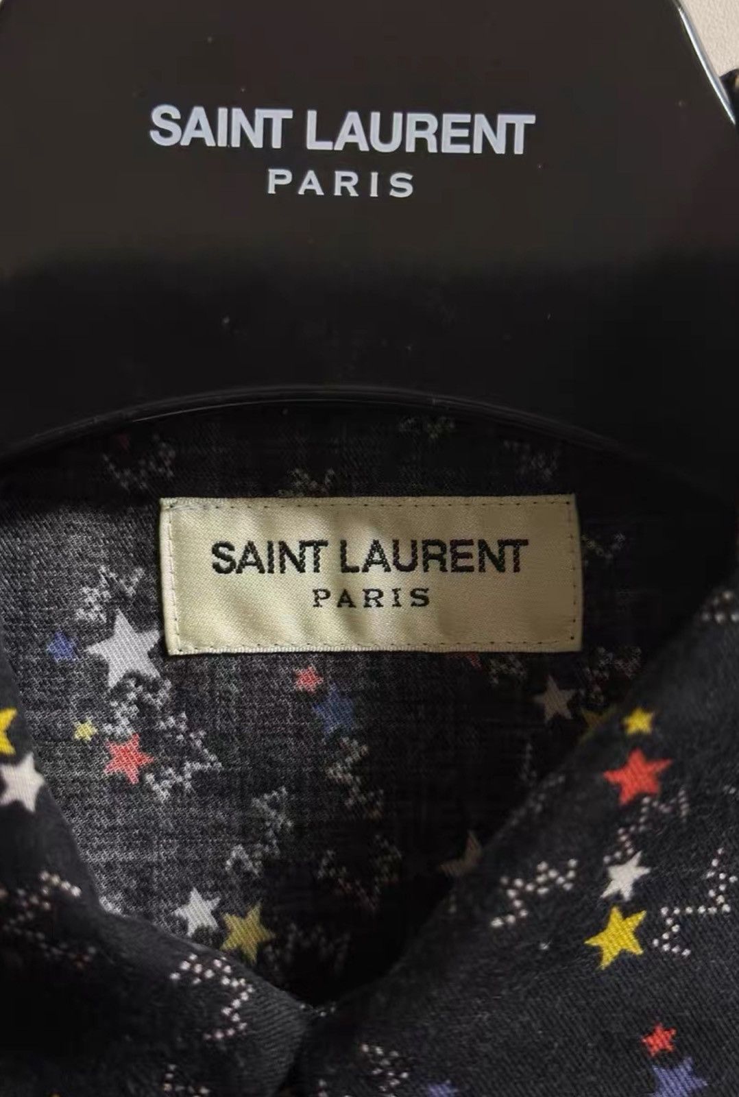 Saint Laurent Paris Saint Laurent Colorful Star Shirt Size: XL Size US XL / EU 56 / 4 - 6 Thumbnail