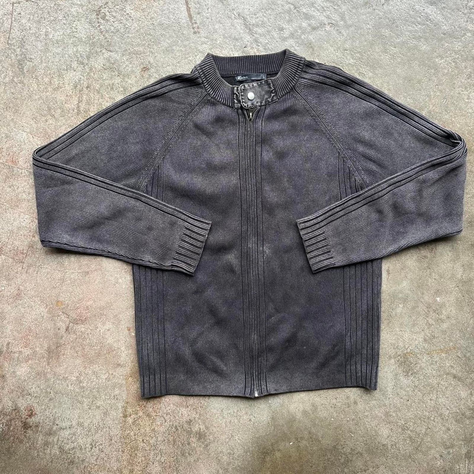 Other Jules Zip Up Sweater Dark Grey Faded Size L / US 10 / IT 46 - 1 Thumbnail