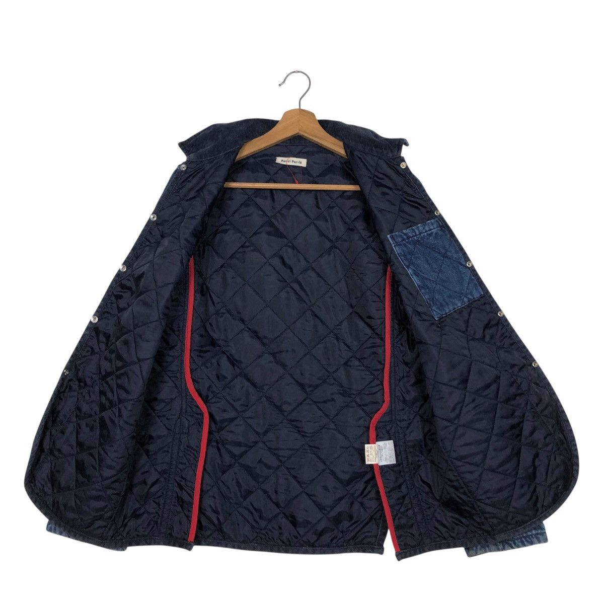 Blue Blue Japan 📌Vintage Indigo Denim Jacket Quilted Par Ci Par La Japan Size US M / EU 48-50 / 2 - 14 Thumbnail