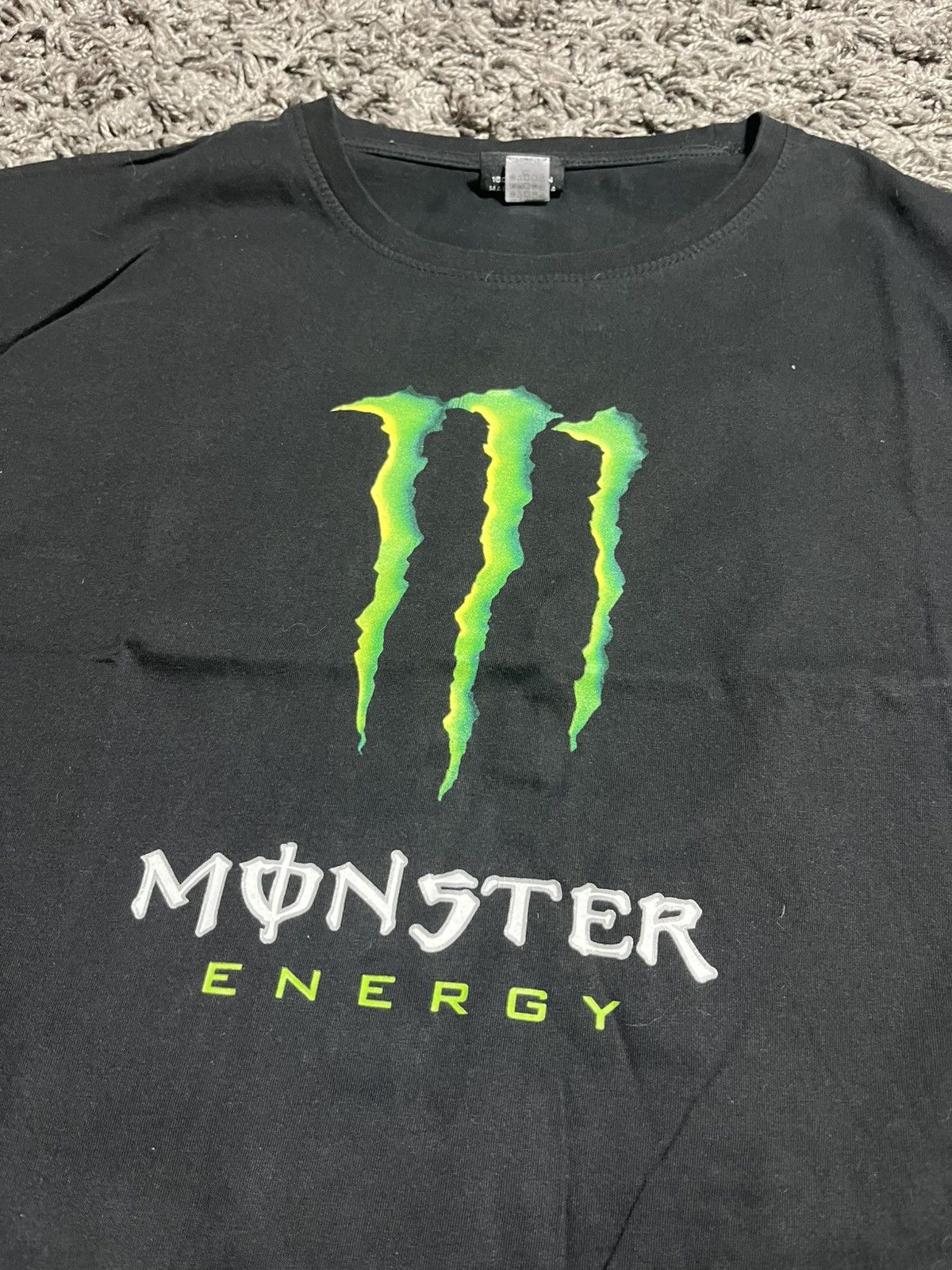 Vintage MONSTER ENERGY Y2K STYLE COTTON ADULT RACING TEE SIZE XL Size US XL / EU 56 / 4 - 2 Thumbnail