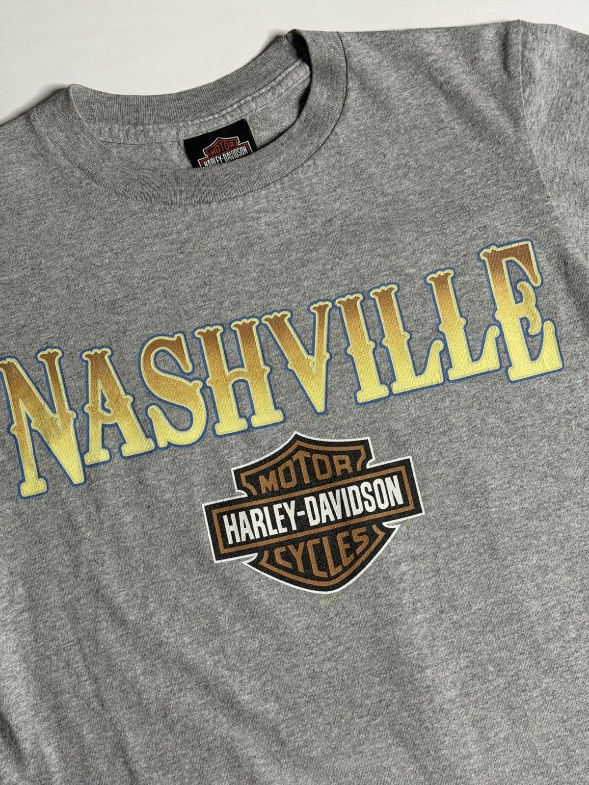 Harley Davidson Y2K Harley Davidson Nashville Music City Tee “Grey” [M] PRE Size US M / EU 48-50 / 2 - 3 Thumbnail