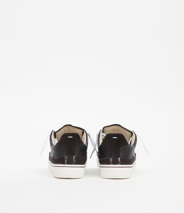 Maison Margiela o1bcso1str0226 New Evolution Low-Top Sneakers in Black Size US 11 / IT 41 - 3 Thumbnail
