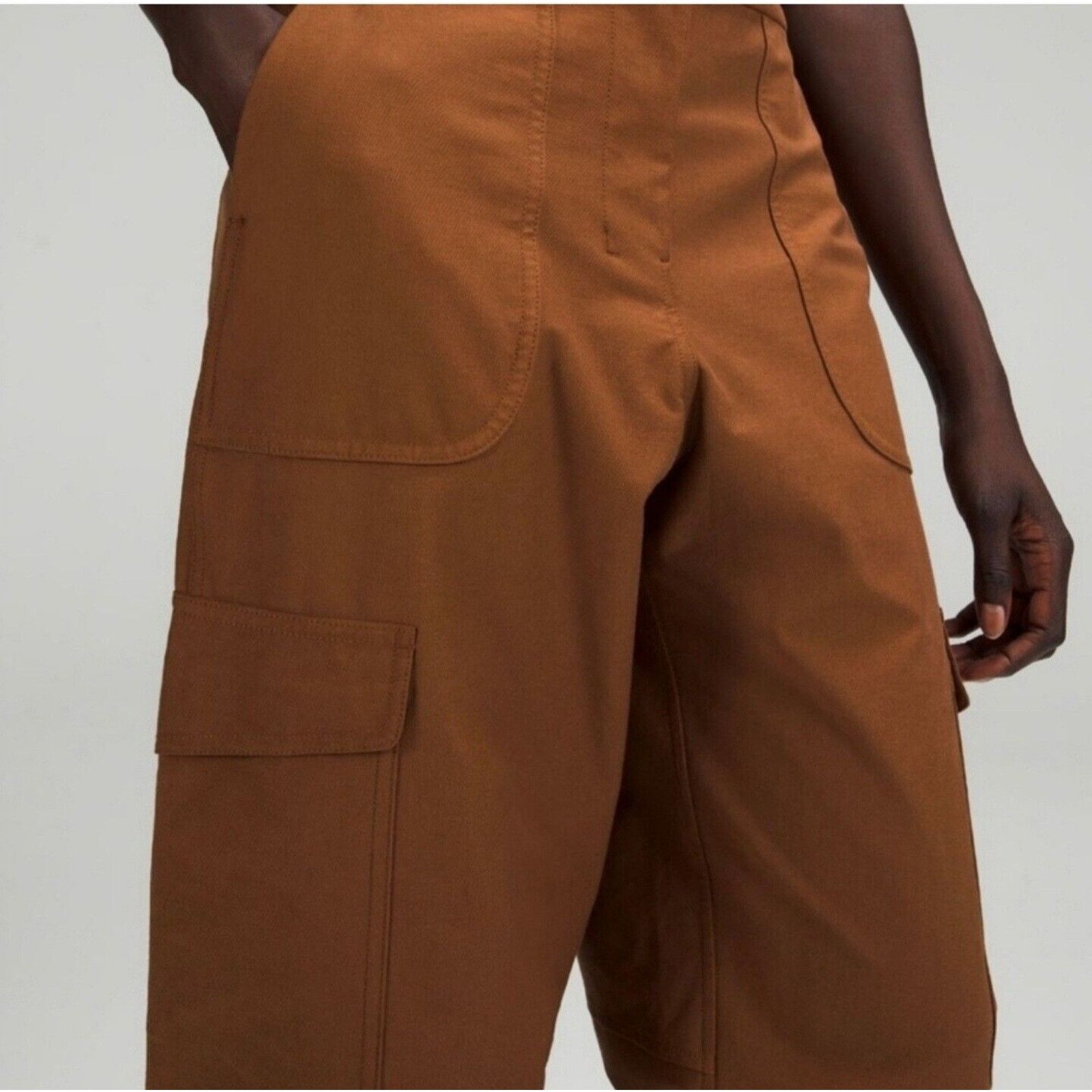 Lululemon Lululemon Light Utilitech Cargo Pocket High Rise Pants Brown Size 26" / US 2 / IT 38 - 3 Thumbnail