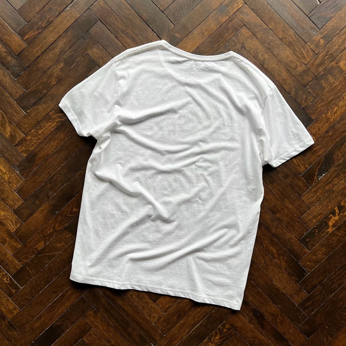 Designer × Other FSBN Ass My Kiss Short Sleeve Big Print White T-Shirt Size US XL / EU 56 / 4 - 2 Thumbnail