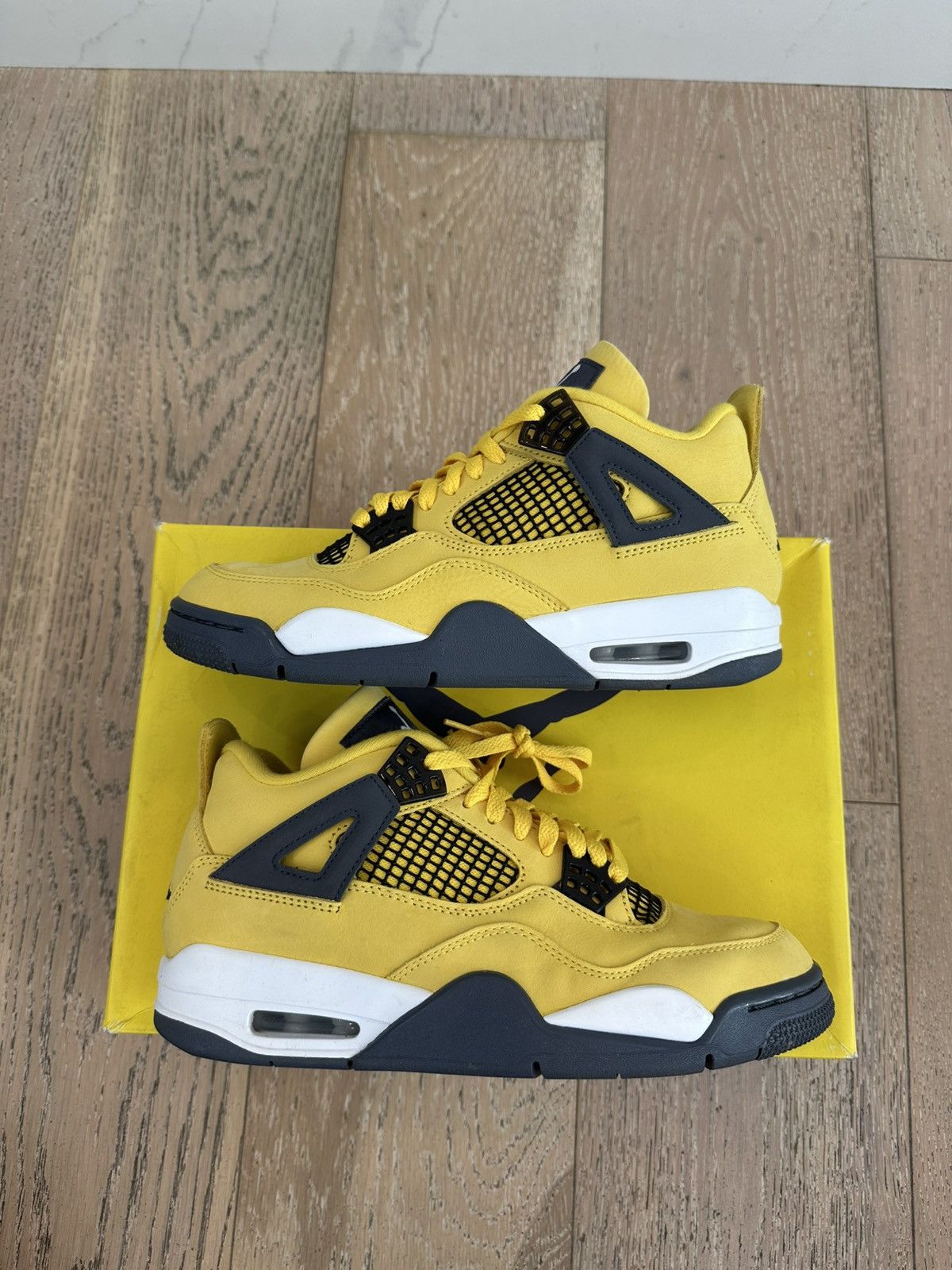 Jordan Brand Jordan 4 Retro Lightning 2021 Size US 7.5 / EU 40-41 - 4 Thumbnail