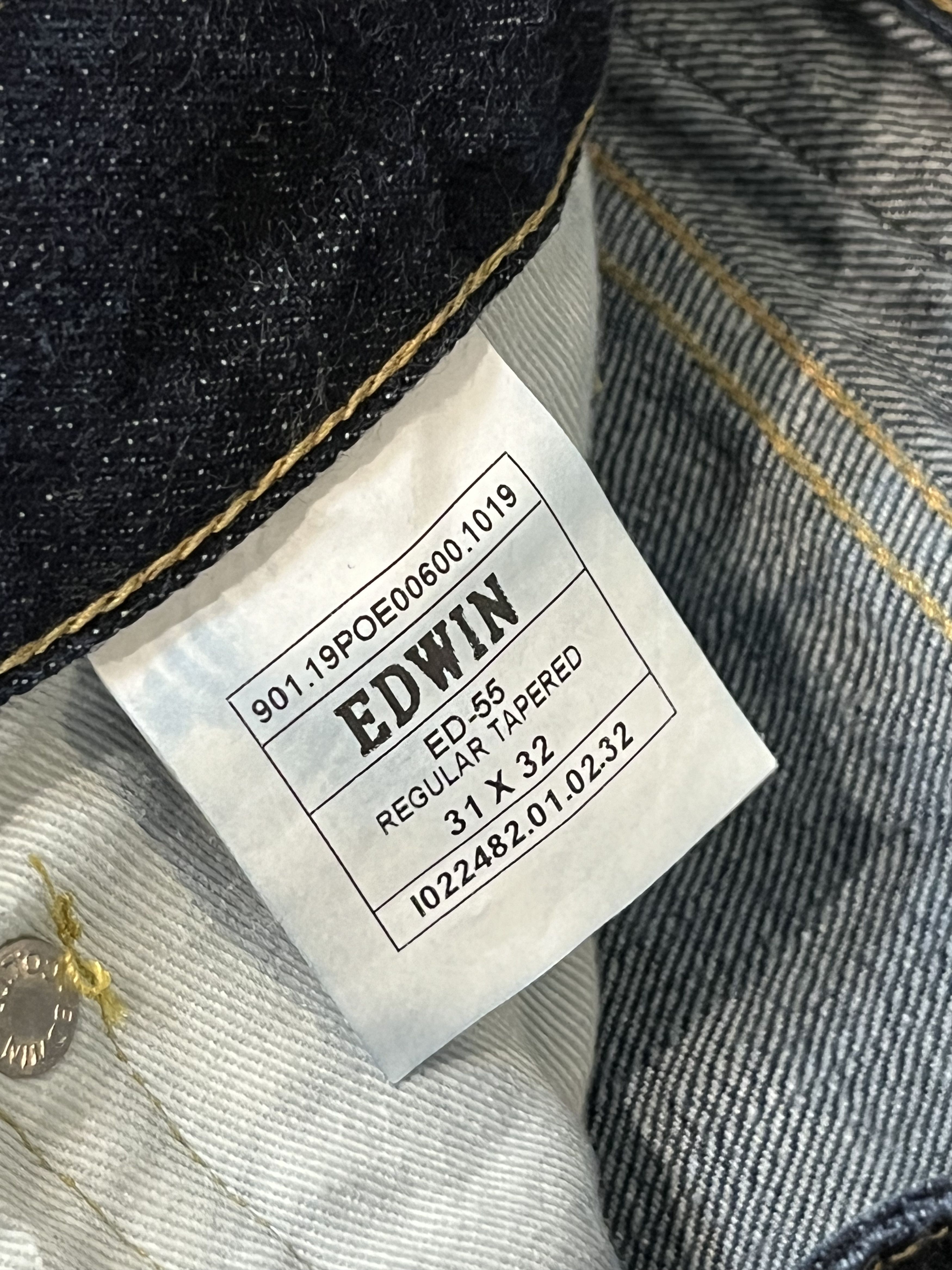 Vintage Edwin ED-55 Selvedge Denim Regular Tapered