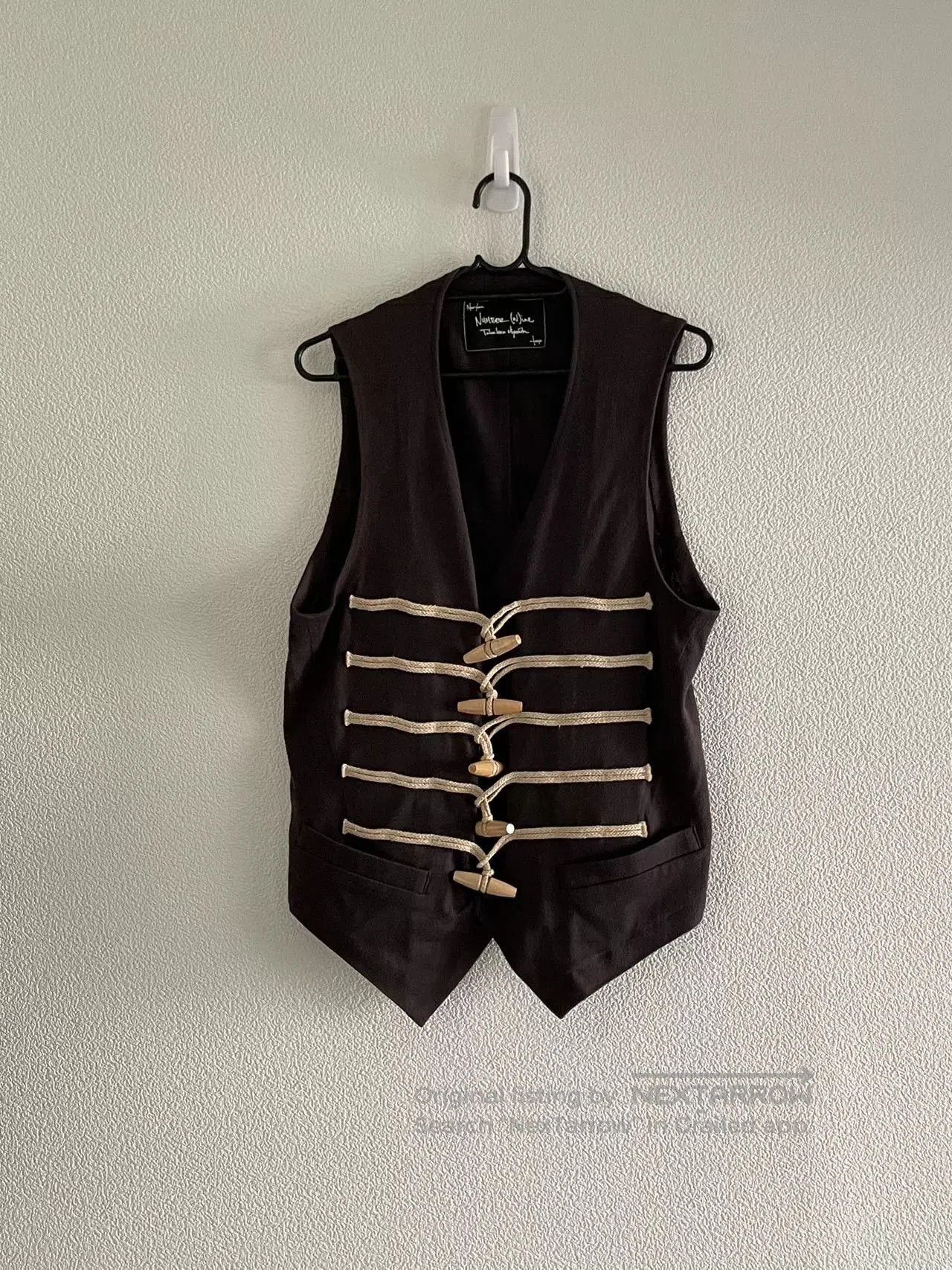 Number (N)ine Number Nine 08SS Horn Button Vest. Size US M / EU 48-50 / 2 - 1 Thumbnail