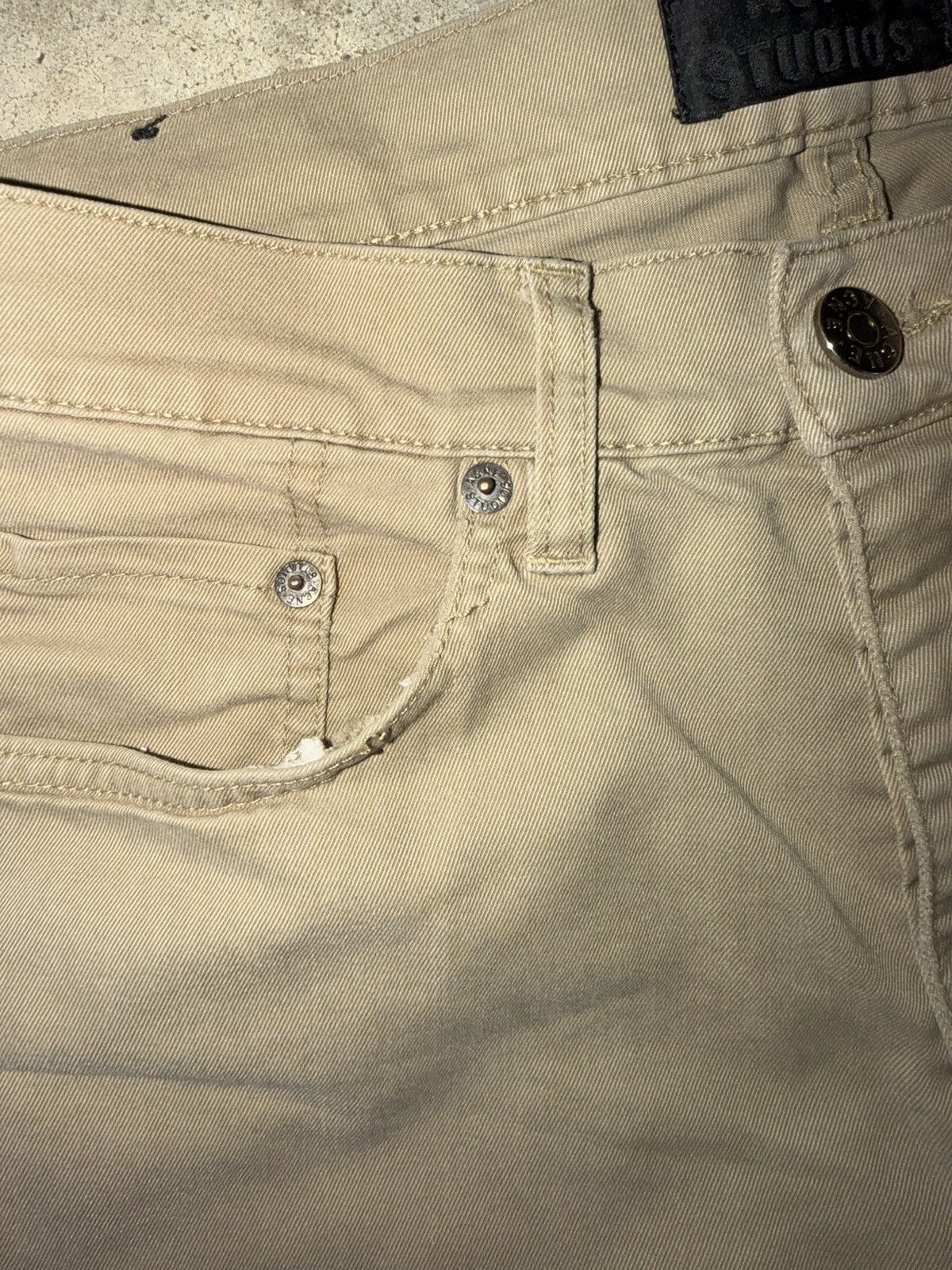 Acne Studios Roc Ups Beige Khaki Pants Size US 32 / EU 48 - 4 Thumbnail