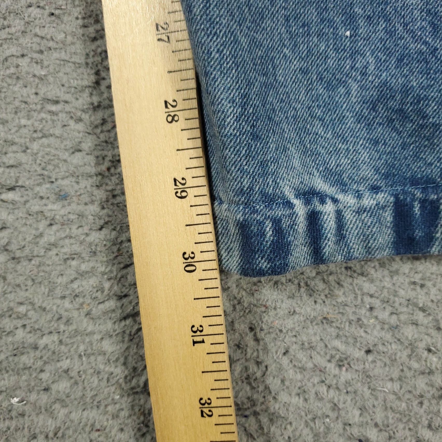 Rag & Bone Rag & Bone Jeans Womens 29X30 Relaxed Straight Carpenter Terry Cloth Lined Blue Cotton Blend Zip Button Pockets 30 In Inseam Regular Size 29 Ballroom? Size 29" - 5 Thumbnail