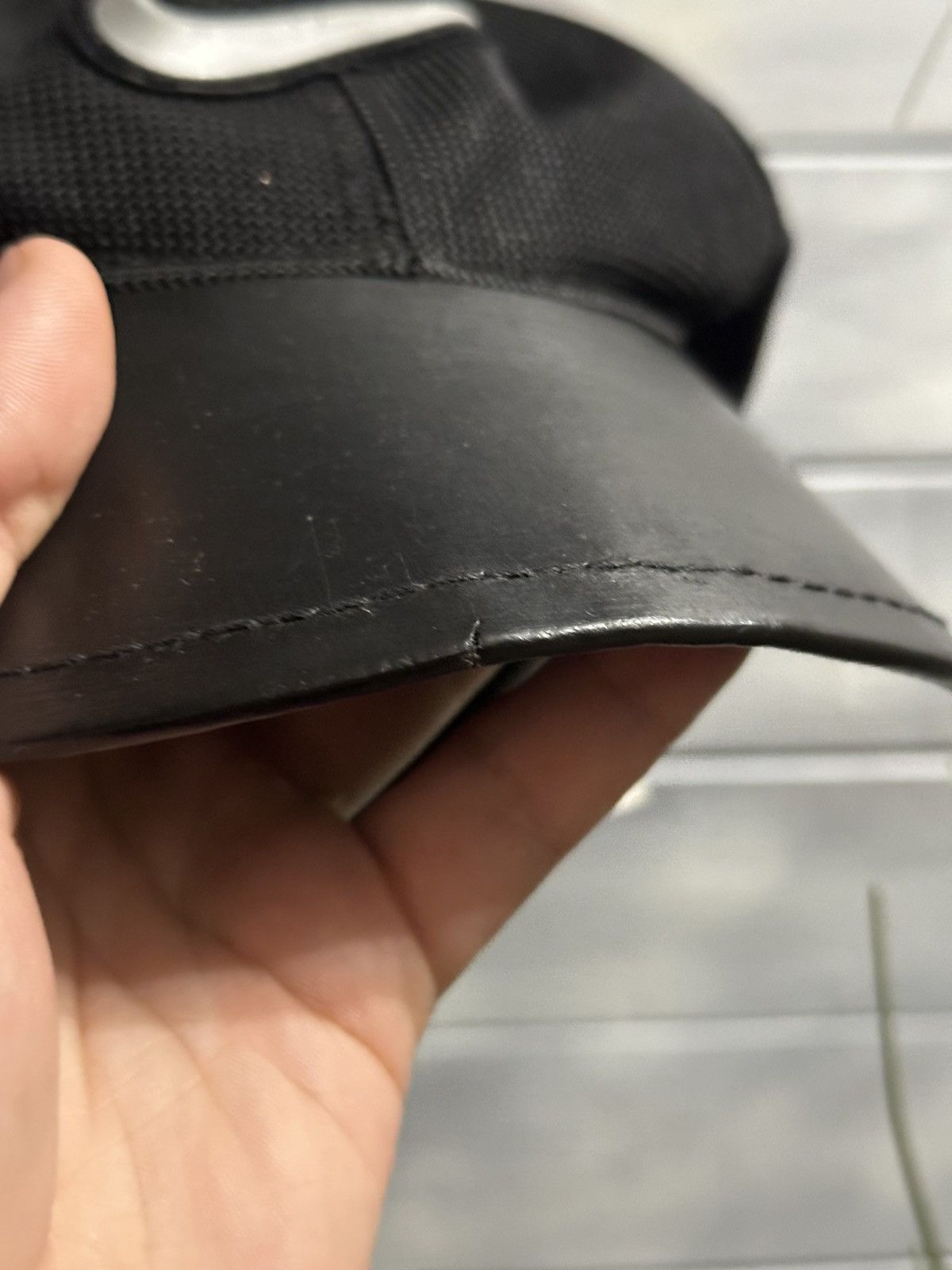 Vintage Rare Vintage Cap Nike Big Swoosh Drill style. Size ONE SIZE - 9 Thumbnail