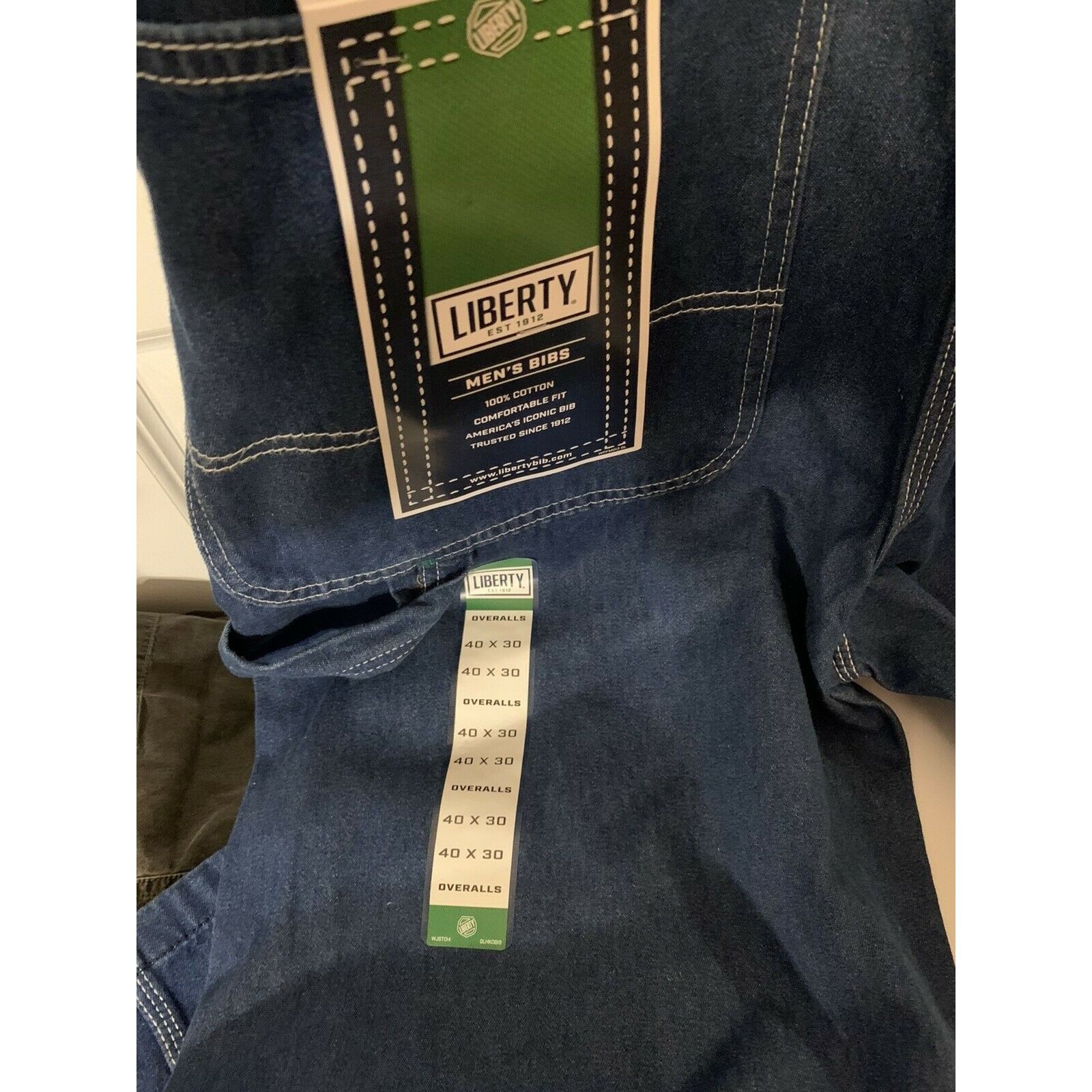 Liberty NEW LIBERTY Bib Overalls 40 X 30 Blue NWT Size US 40 / EU 56 - 7 Thumbnail