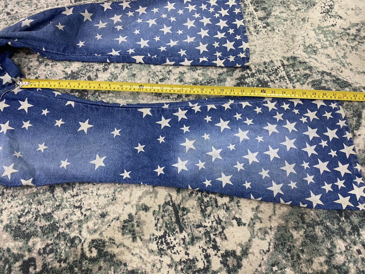 Hysteric Glamour Magic Square Star Printed Hysteric Style Flare Denim Size US 28 / EU 44 - 9 Thumbnail