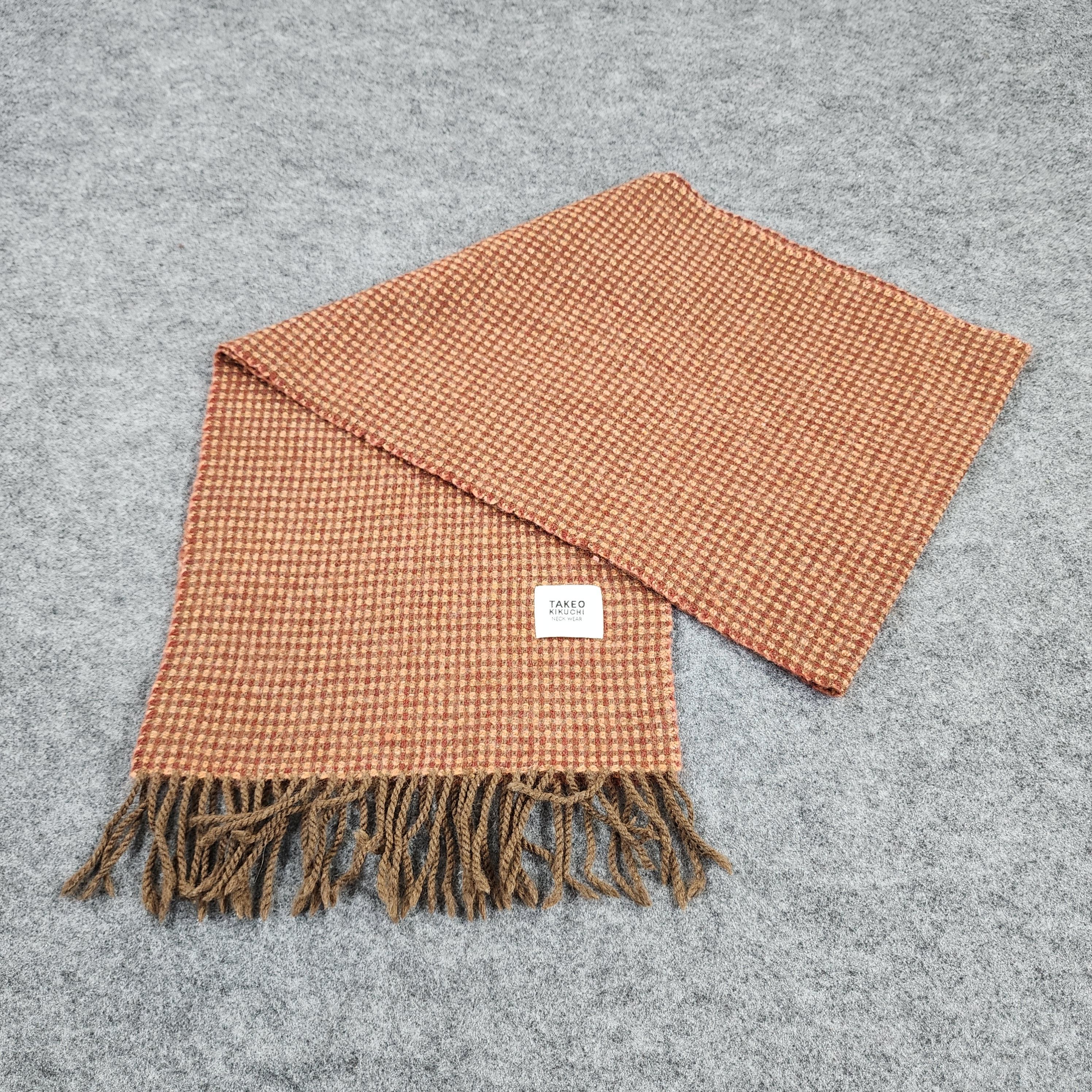 Takeo Kikuchi × Vintage Takeo Kikuchi Scarf / Muffler / Neckwear D020 Size ONE SIZE - 6 Thumbnail
