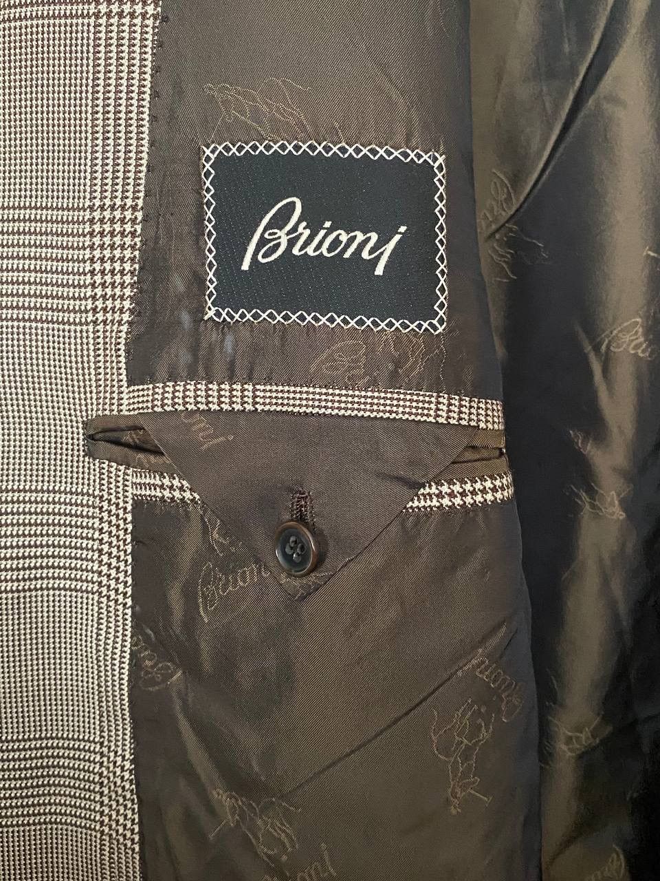Brioni Brioni Nomentano 22 Wool/Silk Blazer Jacket Italy Size 54R - 9 Thumbnail