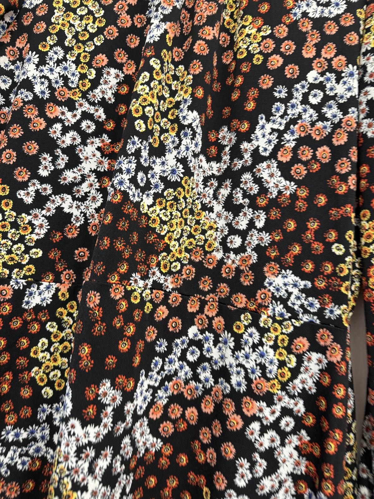 Warehouse Warehouse Floral Print Long Sleeve Midi Dress Size 12 Size M / US 6-8 / IT 42-44 - 3 Thumbnail