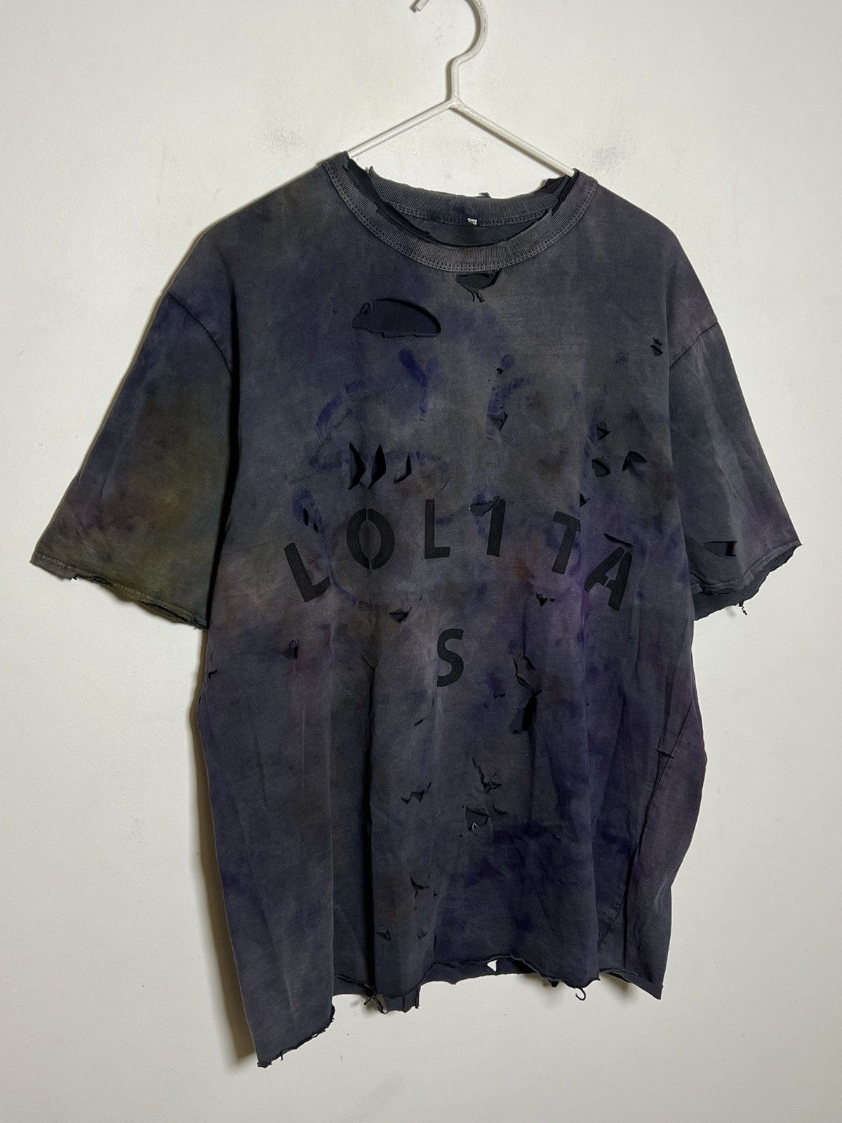Seditionaries handmade tie dye trashed painter t shirt 1/1 y2k Size US L / EU 52-54 / 3 - 3 Thumbnail
