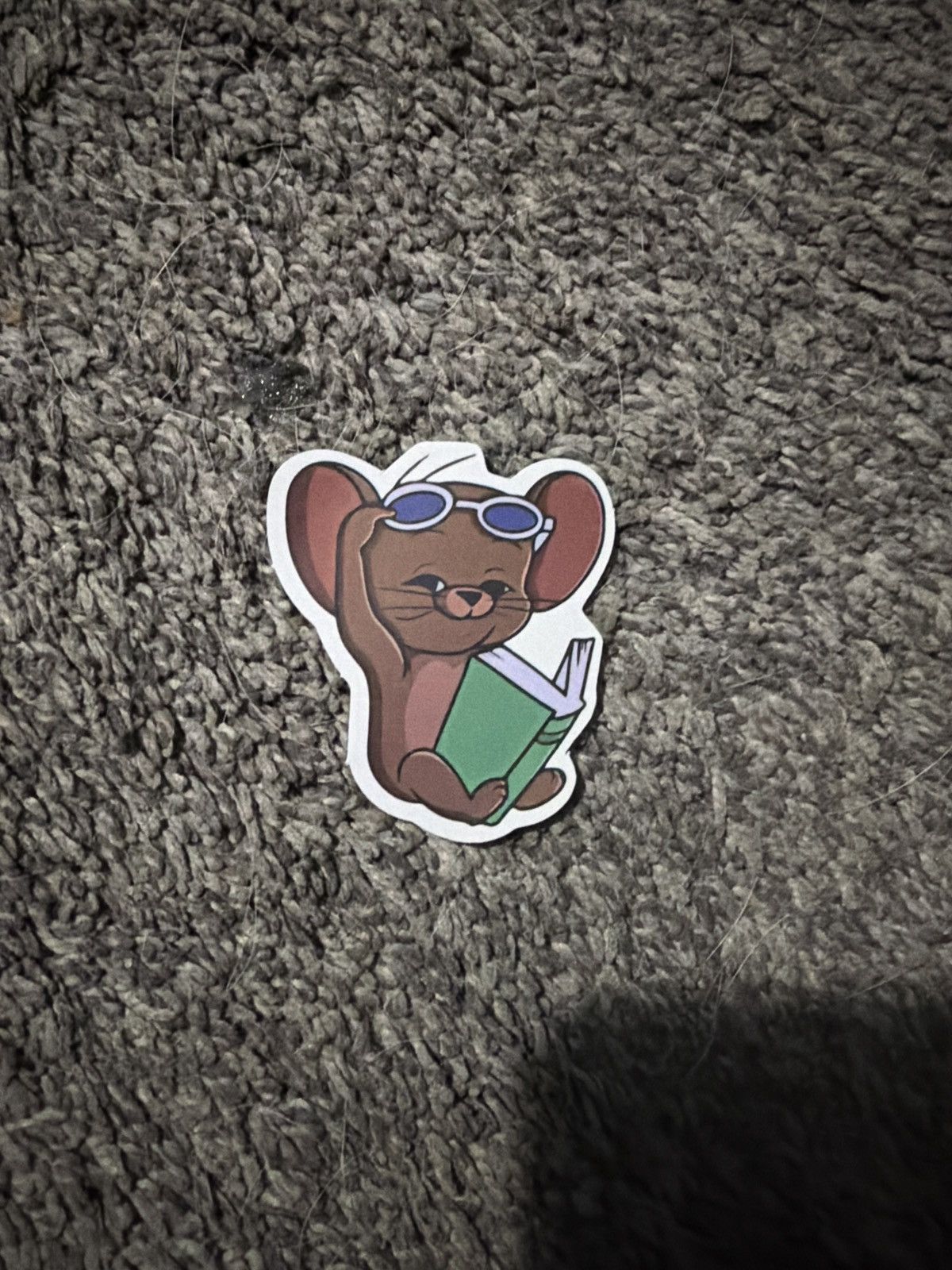 Cartoon Network Tom & Jerry Jerry Mouse Sticker Size ONE SIZE - 1 Thumbnail