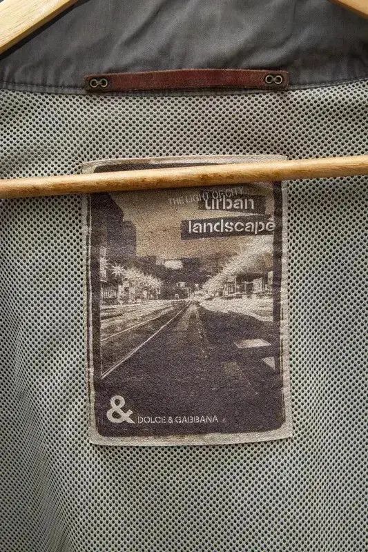 Dolce & Gabbana × Vintage DOLCE GABBANA Jacket Utility Cargo Field Vest 90s Grey Size US L / EU 52-54 / 3 - 8 Thumbnail