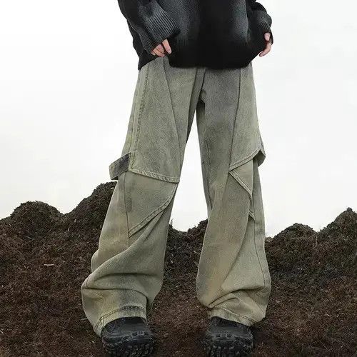 Japanese Brand × Jean Opium Baggy Denim Jeans Size US 32 / EU 48 - 2 Thumbnail