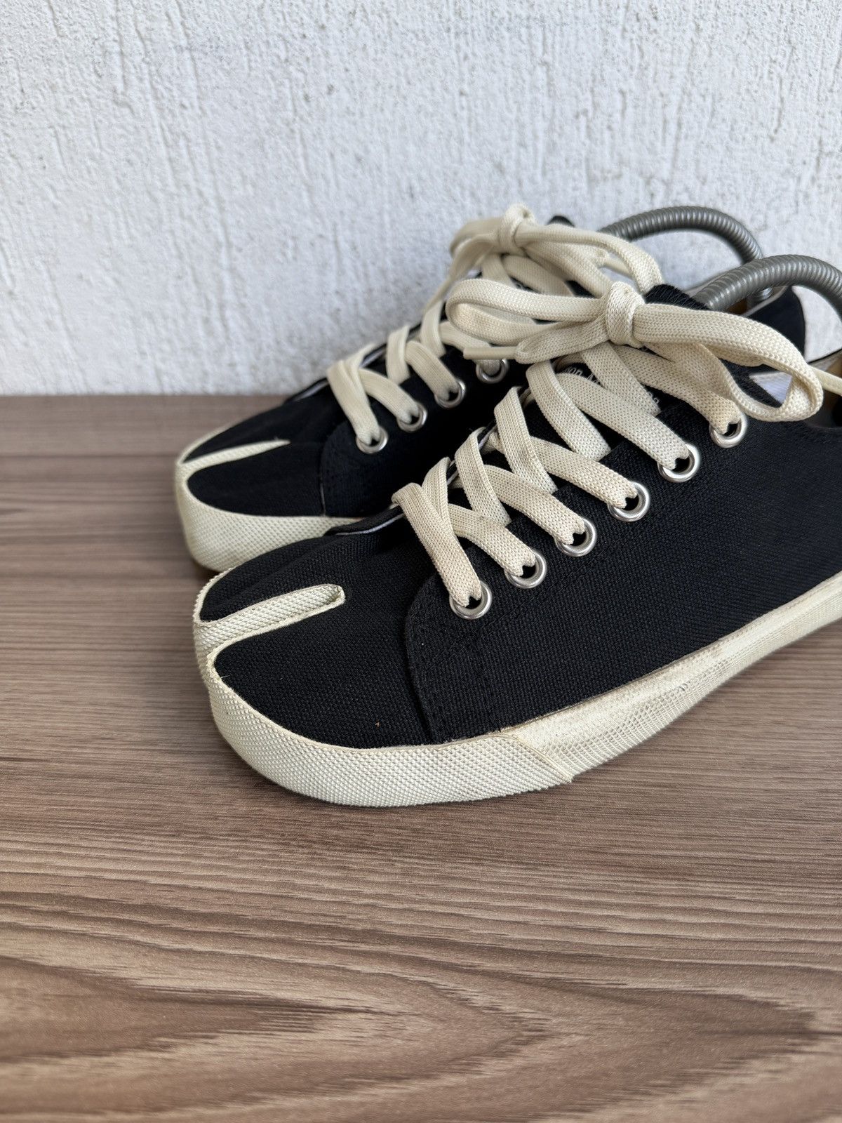 Maison Margiela Tabi canvas sneakers Size US 8.5 / IT 38.5 - 6 Thumbnail