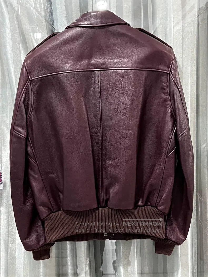 Schott Schott Flight suit, cowhide jacket, jacket, jacket Size US L / EU 52-54 / 3 - 2 Thumbnail