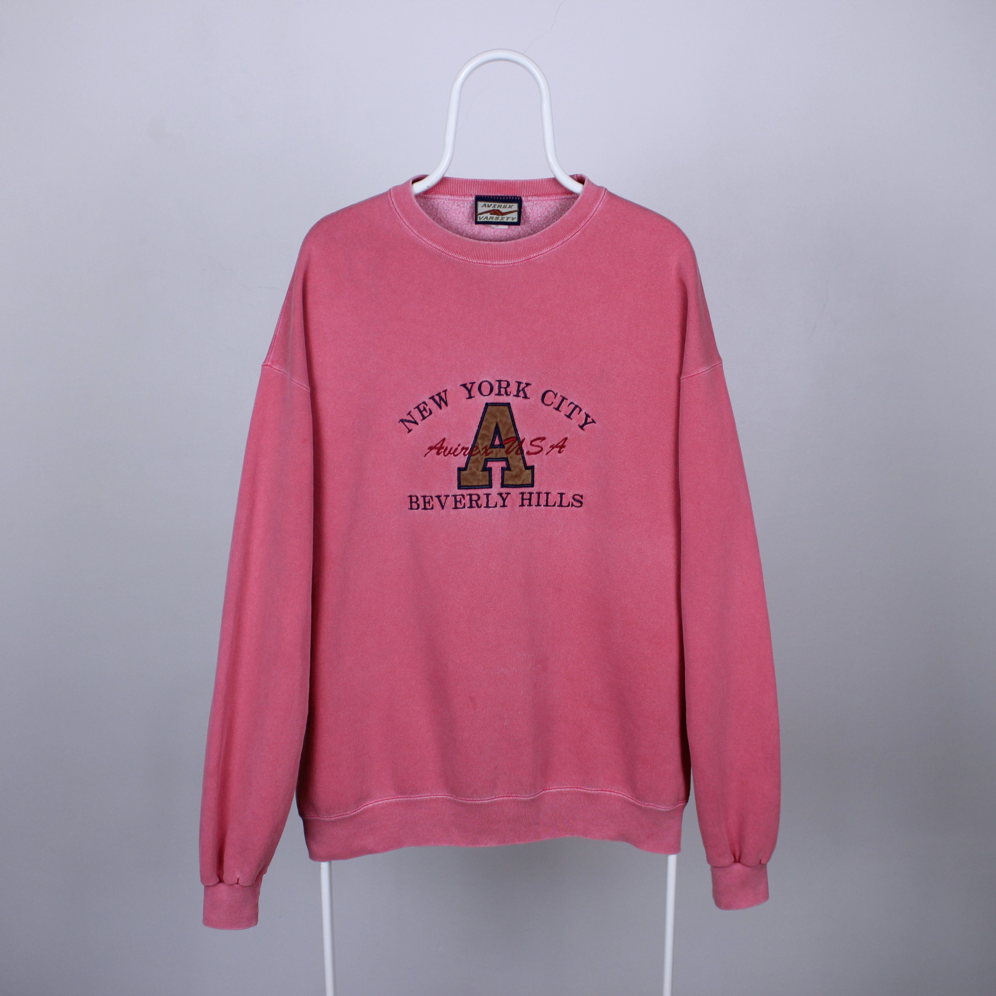 Avirex Avirex sweatshirt men big logo centr Beverly Hils NY Size US L / EU 52-54 / 3 - 5 Thumbnail