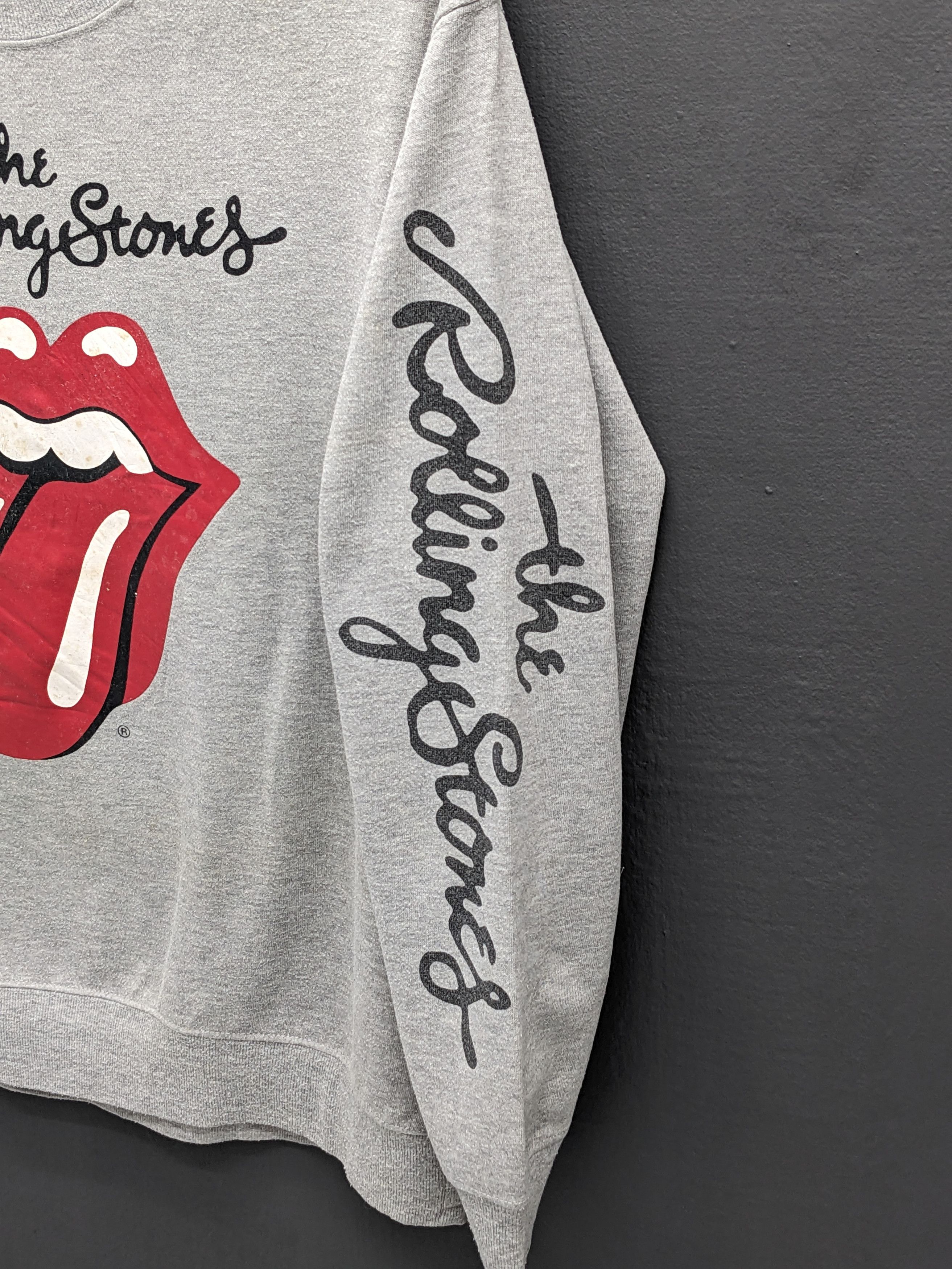 Band Tees × The Rolling Stones THE ROLLING STONES ROCK BAND SWEATSHIRT Size US L / EU 52-54 / 3 - 4 Thumbnail