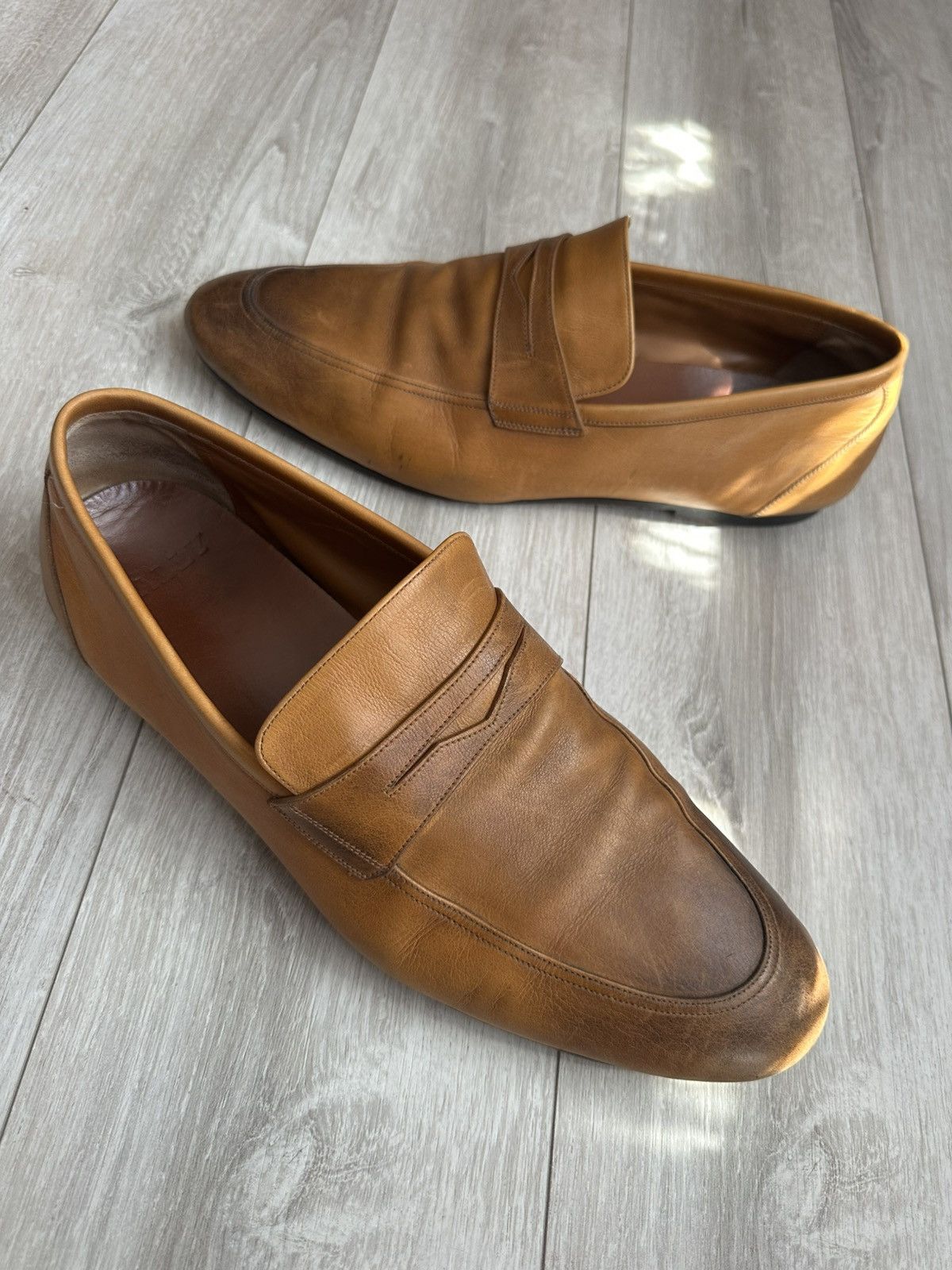 Bally BALLY LEATHER FLATS VINTAGE Size US 11 / EU 44 - 2 Thumbnail
