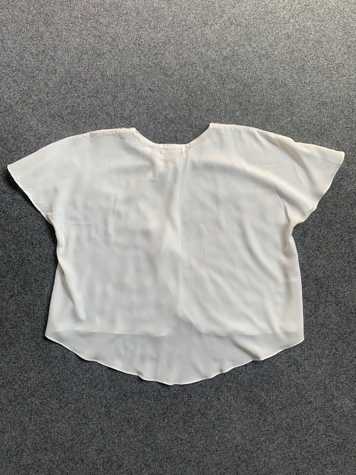 Celine × Japanese Brand × Vintage Vintage Celine white blouse Size ONE SIZE - 6 Thumbnail