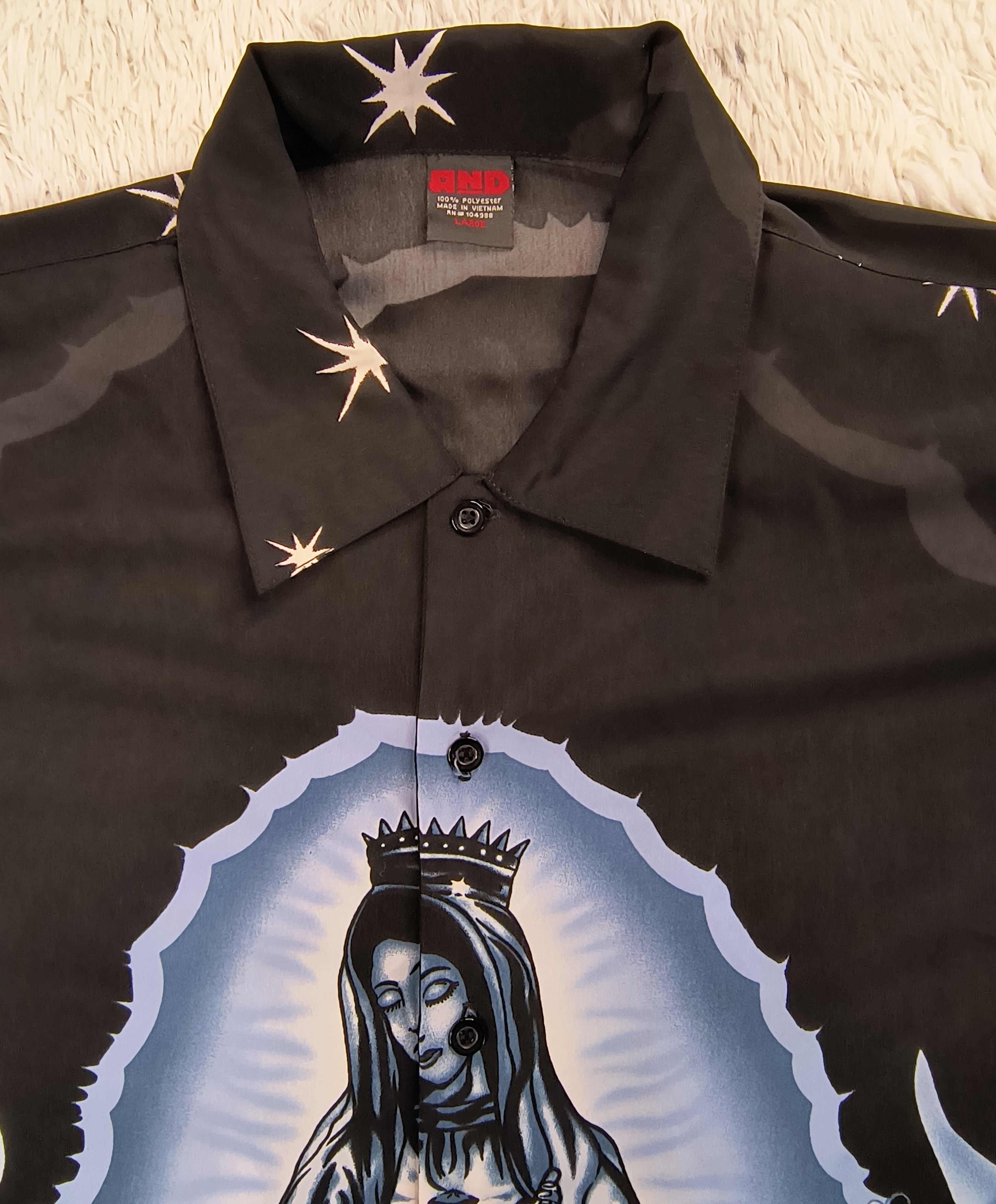 Mexican Threads Vintage raza unida Guadalupe chicano 90s button up shirt Size US L / EU 52-54 / 3 - 5 Thumbnail
