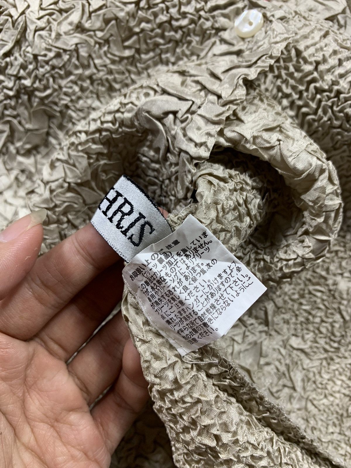 Issey Miyake × Japanese Brand × Yohji Yamamoto Japanese Undefined Pleated shirt issey style Size M / US 6-8 / IT 42-44 - 5 Thumbnail