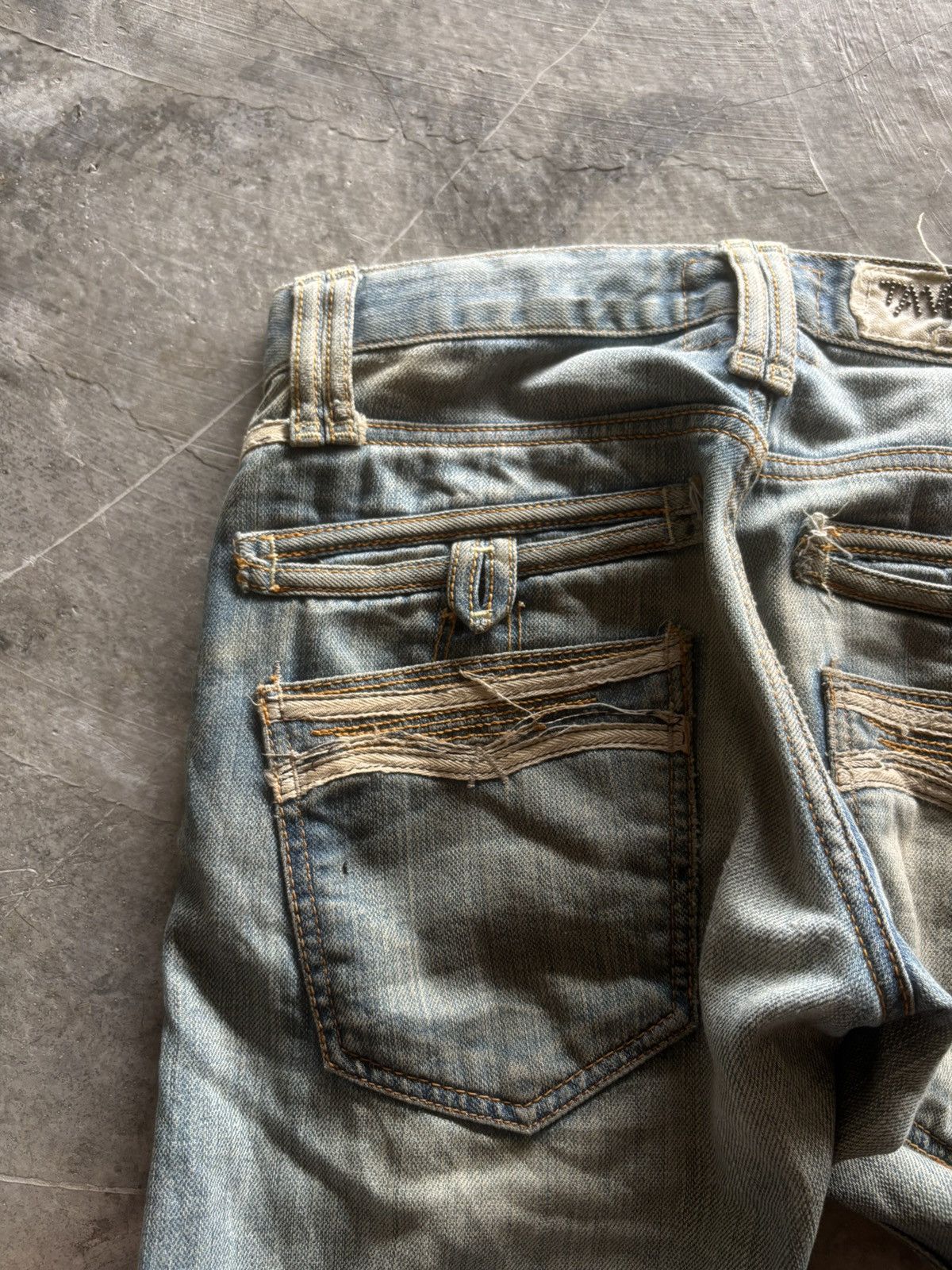 Jimmy Taverniti jimmy taverniti slim rusty mudmax wash jeans hedi style Size US 30 / EU 46 - 16 Thumbnail