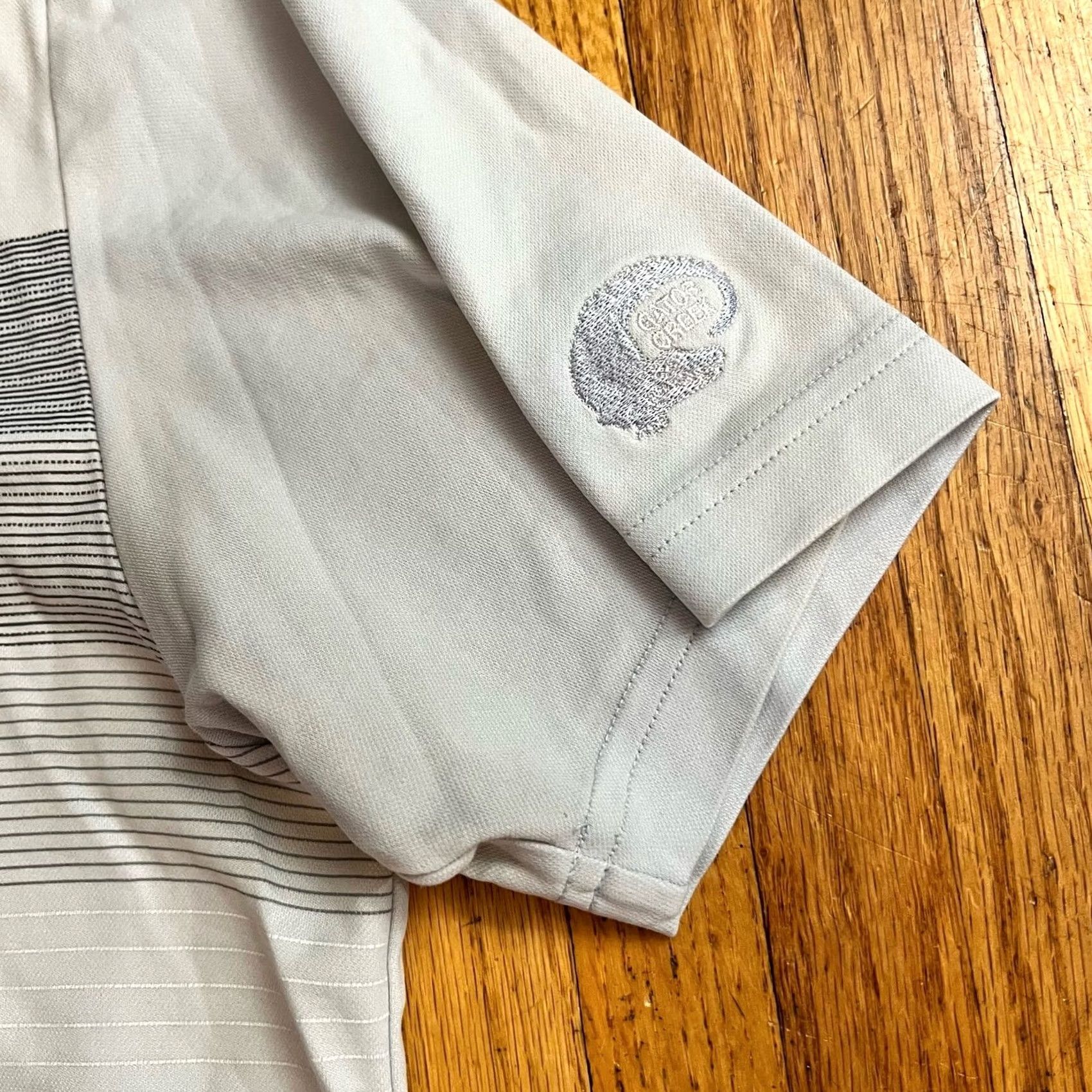 TravisMathew Travis Mathew Polo Shirt Mens Large Stripe Golf Gray L Regular Men Polo Gray Mens Size US L / EU 52-54 / 3 - 2 Thumbnail