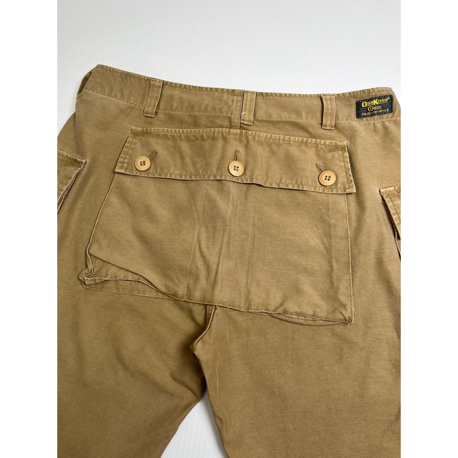 Oshkosh Vintage OshKosh Classic Cargo Shorts 32 Size US 32 / EU 48 - 3 Thumbnail