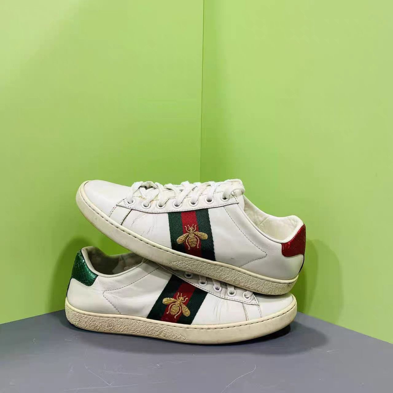 Gucci Gucci Ace Bee Sneakers K15 Size US 5.5 / IT 35.5 - 5 Thumbnail