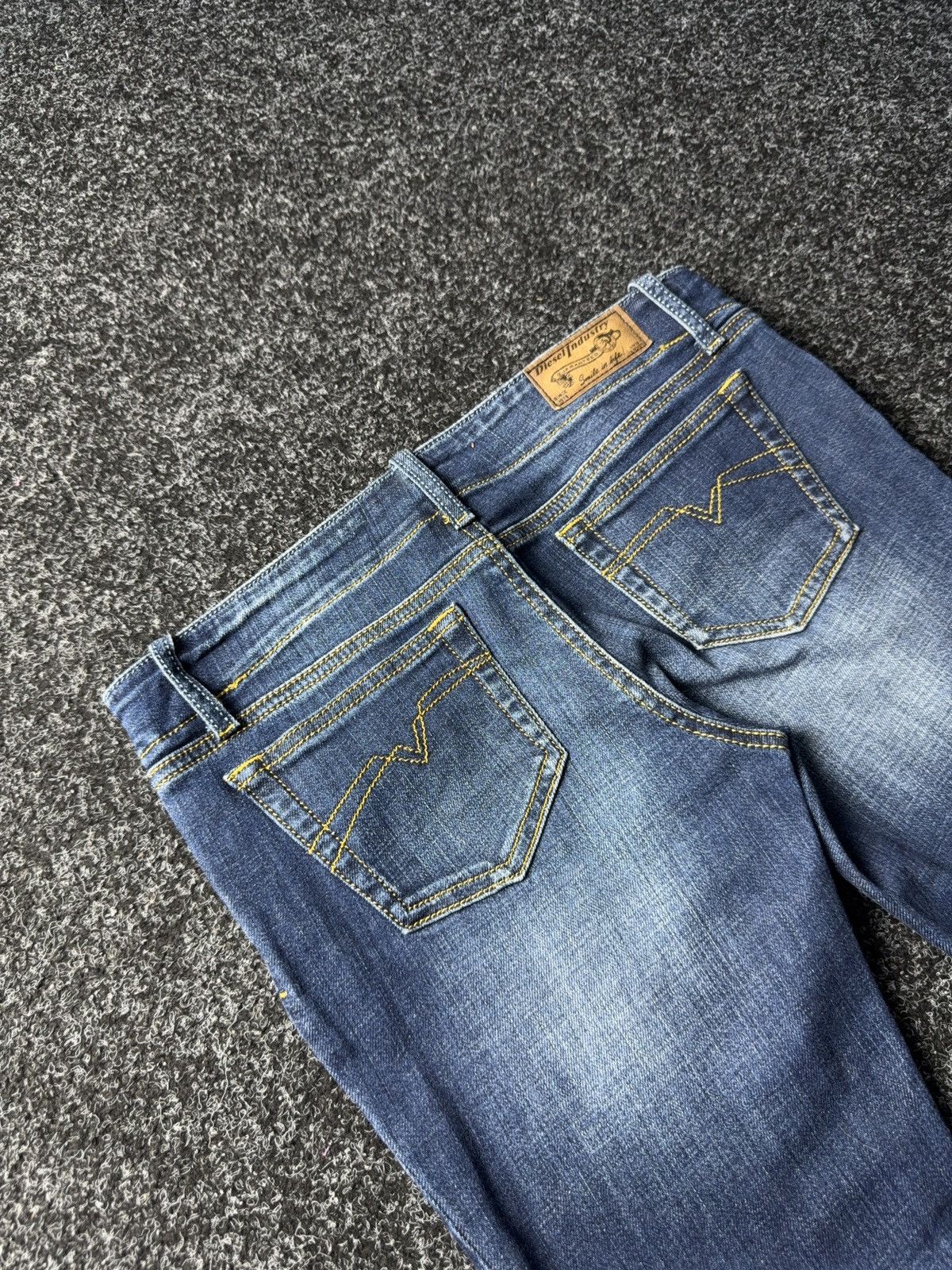 Diesel Luxury Retro Diesel Grupeen J Us Skinny denim pants Size 29" - 18 Thumbnail