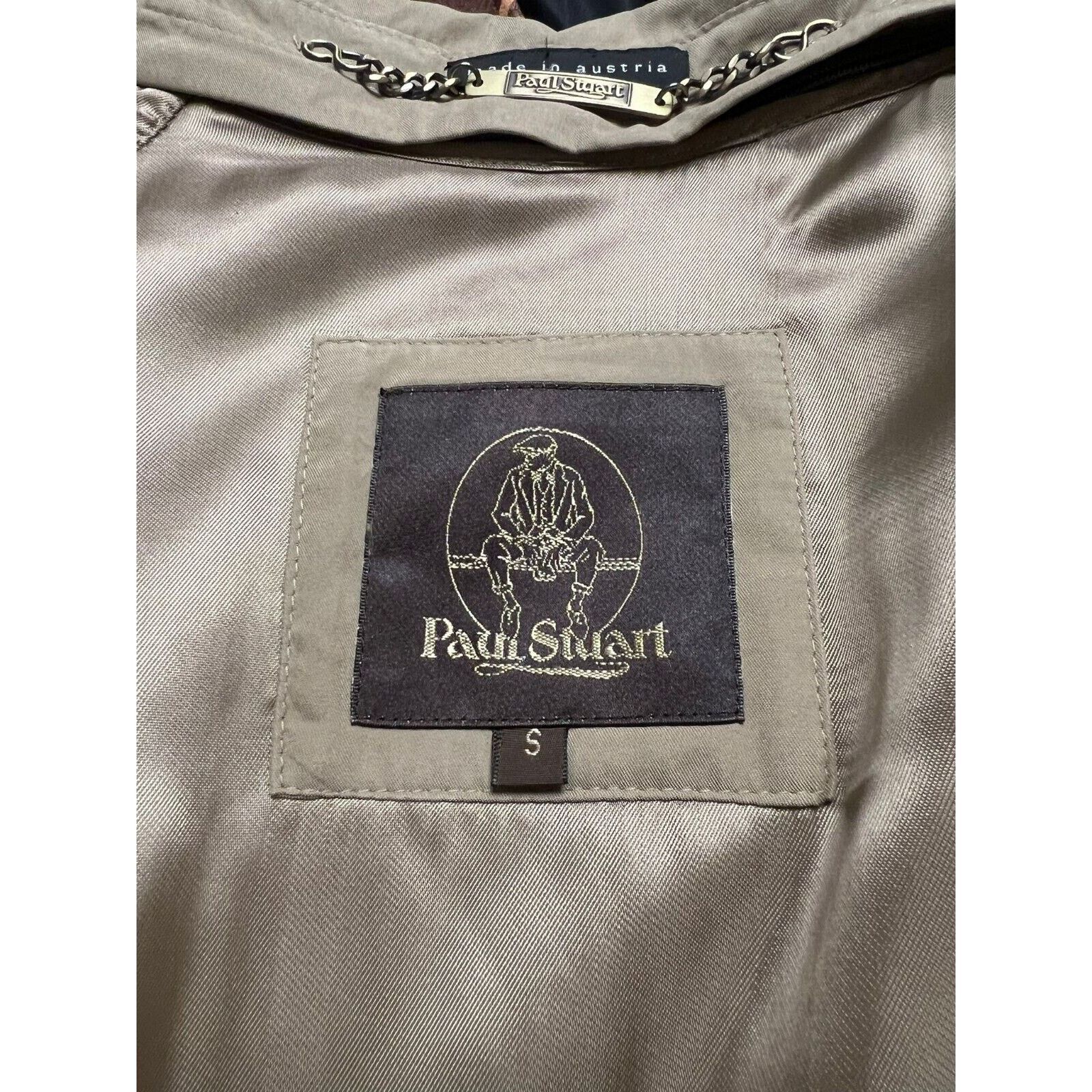 Paul Stuart Paul Stuart Trench Coat concealed Button Beige 38 US Size US S / EU 44-46 / 1 - 8 Thumbnail