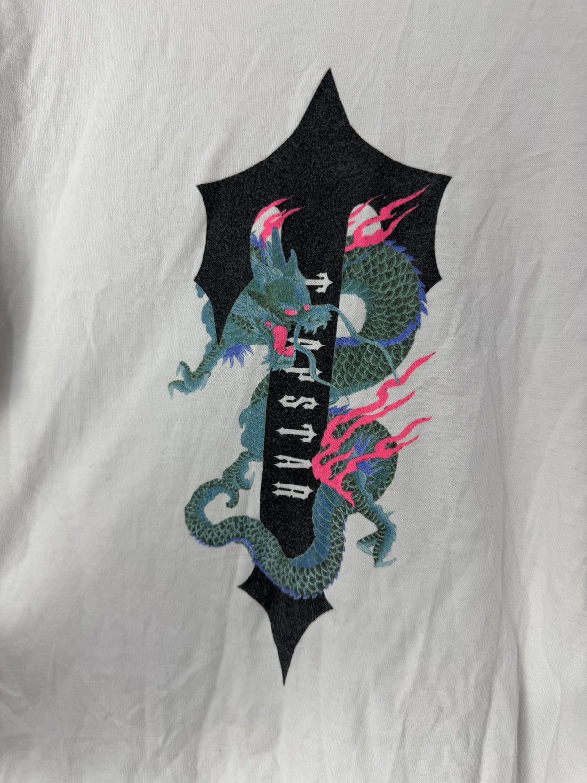 Trapstar London Trapstar Dragon T-shirt Big logo Y2K Drill Drip London Size US M / EU 48-50 / 2 - 4 Thumbnail