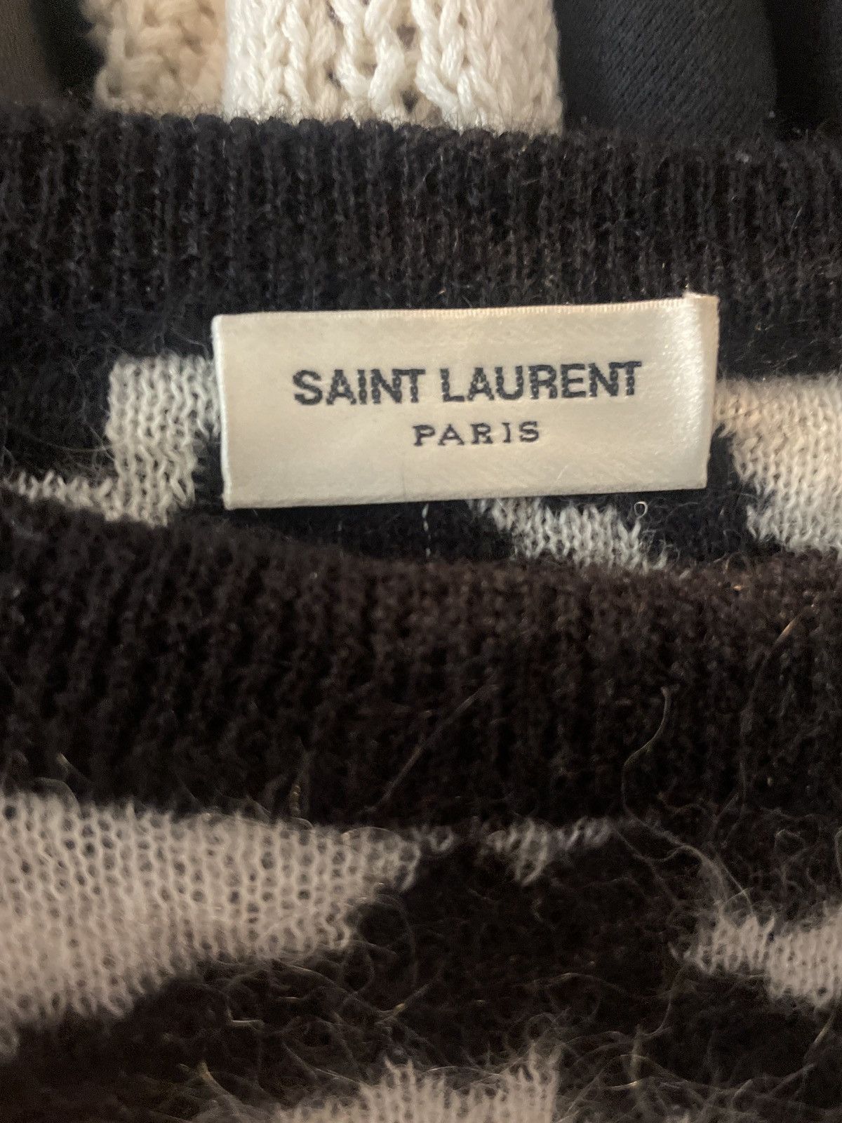 Yves Saint Laurent Saint Laurent tiger print mohair sweater Size US XS / EU 42 / 0 - 4 Thumbnail